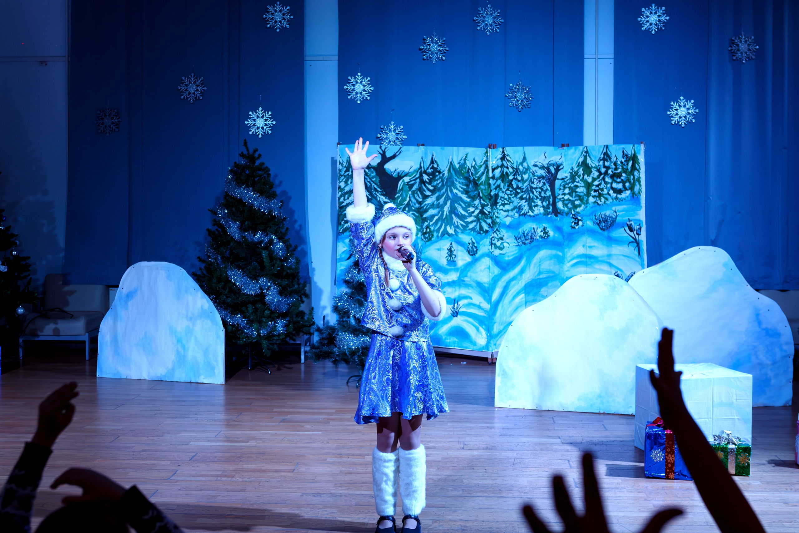 Новогодний утренник в ЦДТ г. Подольск. Выпускные альбомы и школьный фотограф в Подольске, Троицке, Щербинке, Москве и Московской области