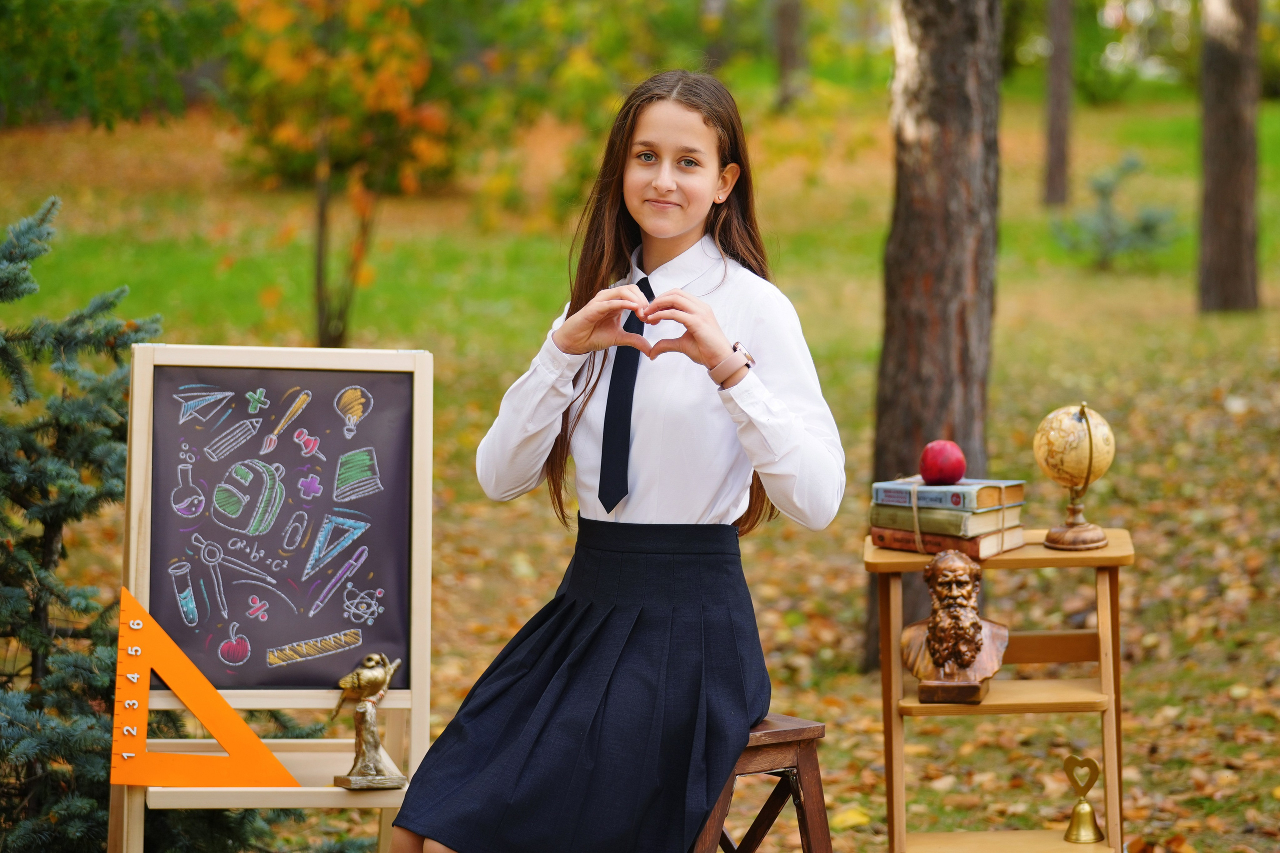 Виньетка + портреты. GOTRA — выпускные альбомы в Тюмени