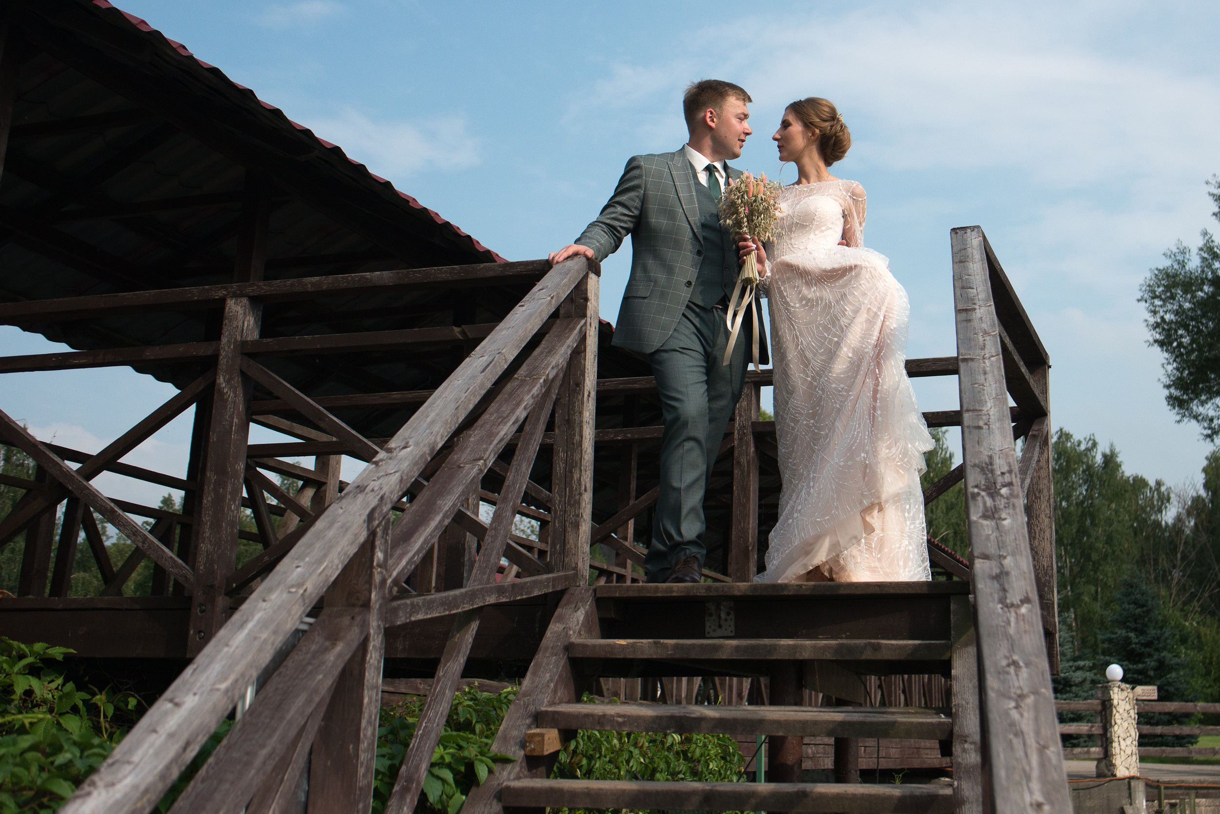 Свадебная фотосессия Саши и Даши. Портретный фотограф в Москве Алексей Михайлов
