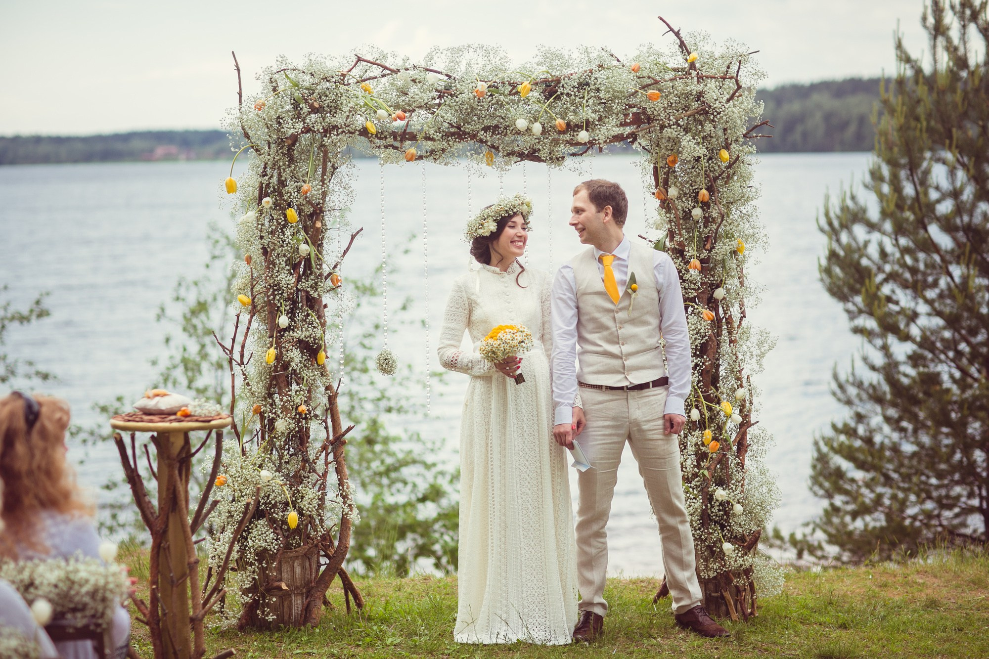 Свадьба в стиле «Рустик». Семейный, портретный и свадебный фотограф в Санкт-Петербурге и Москве