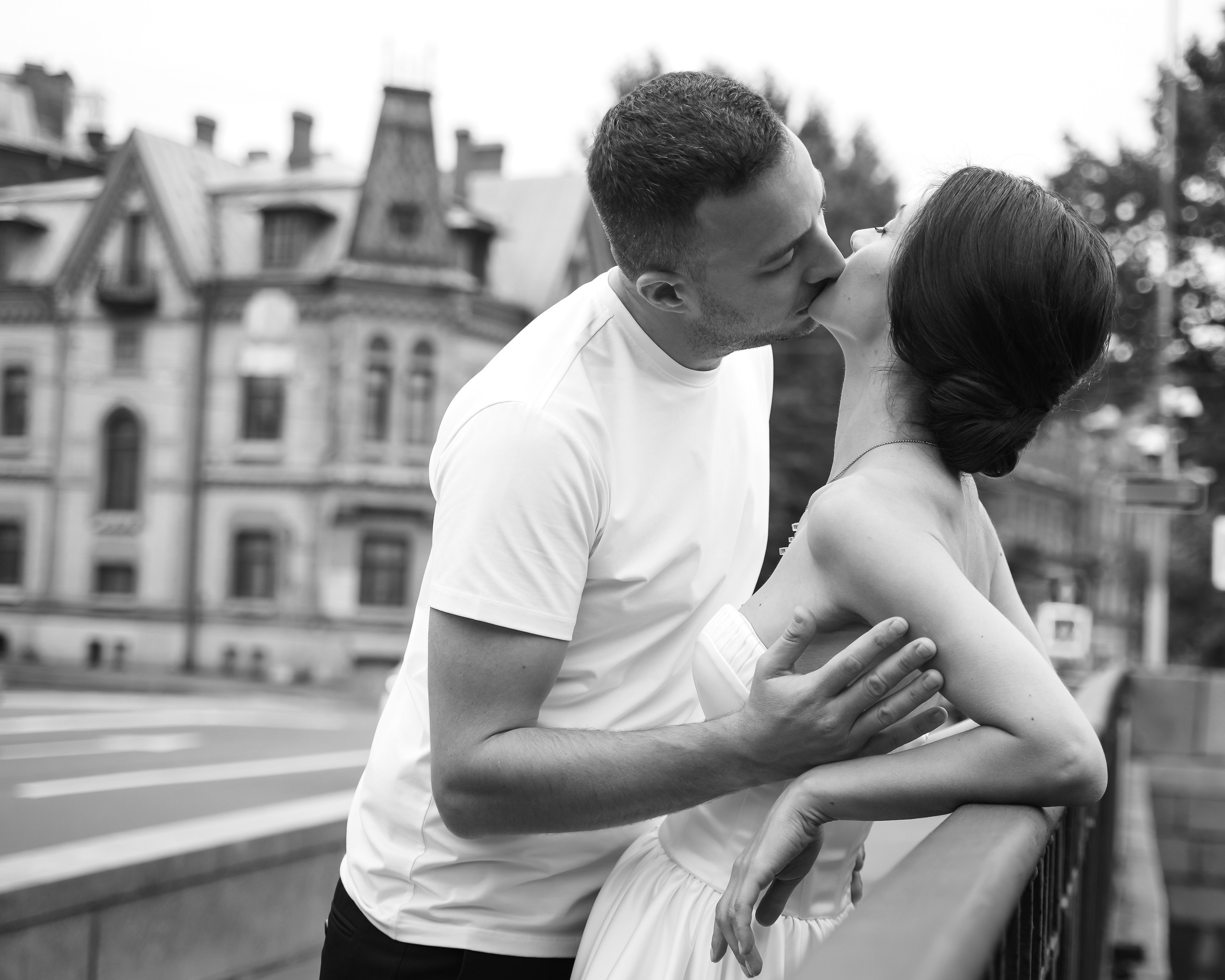 Никита и Татьяна. Свадебная прогулка в двух тонах. Professional photoartist in St. Petersburg (wedding, reportage, portrait, model book, love story) Alexander Shvedov