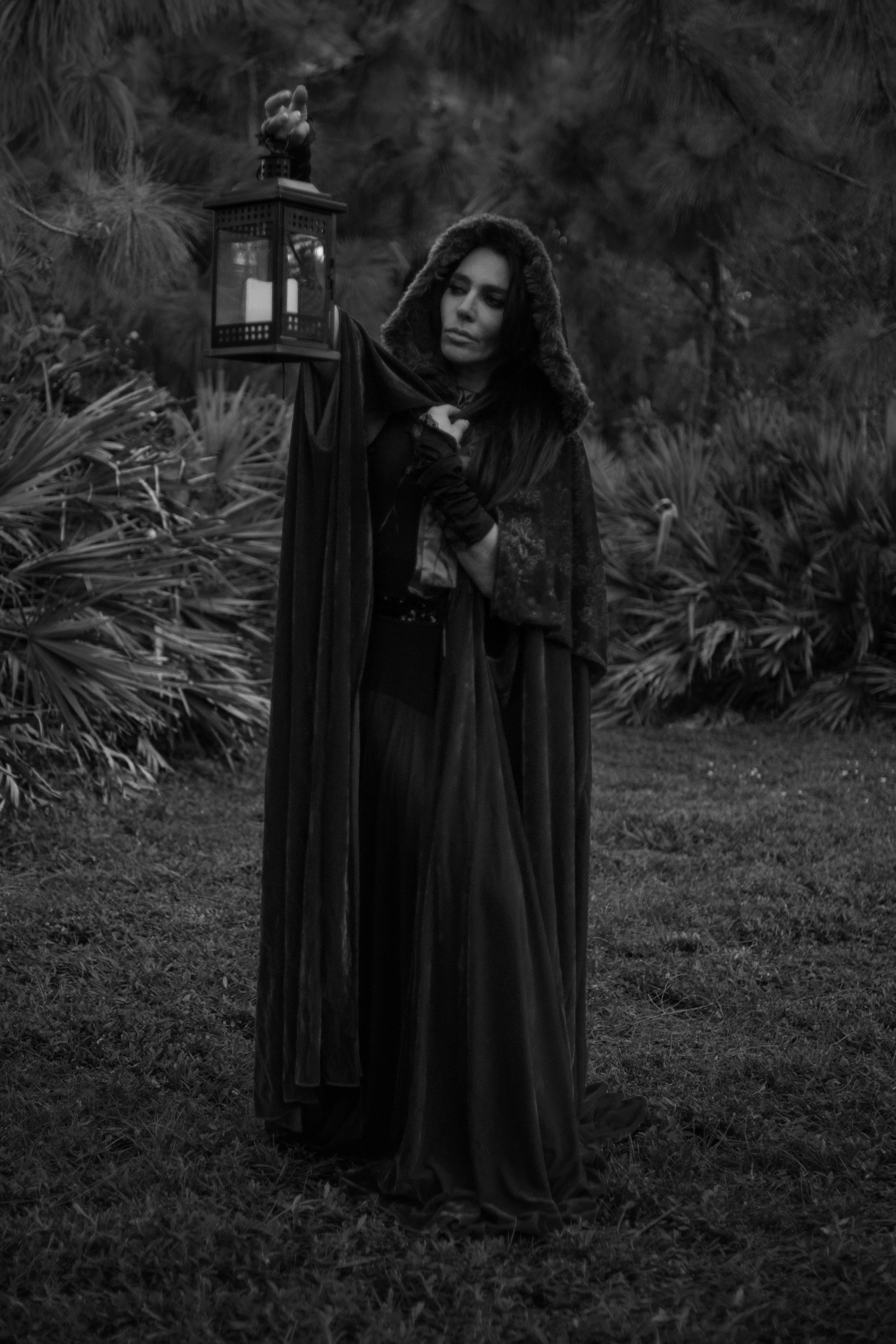 Halloween Themed Photoshoot in Little Red Riding Hood Style. Delray Beach Photographer