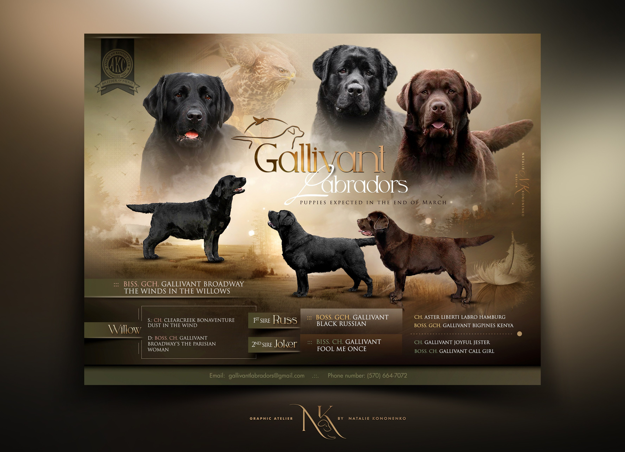 Graphics For Breeders. NK GRAPHIC ATELIER FOR BREEDERS