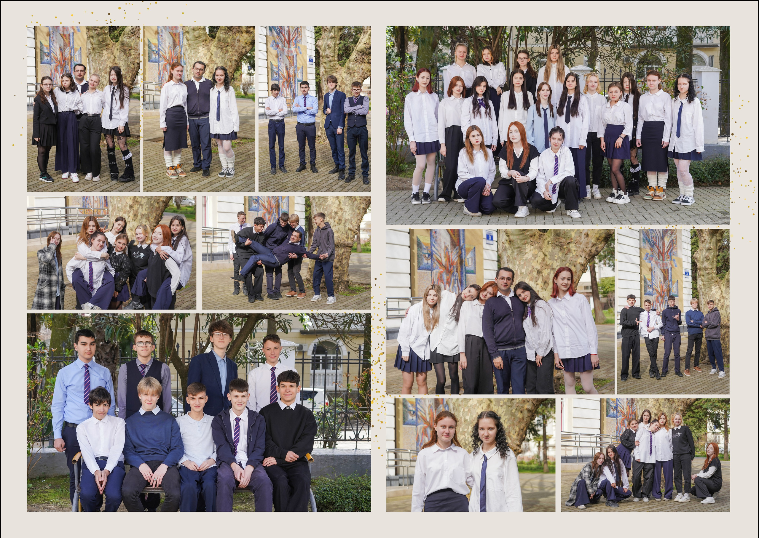 Старшие классы — 3 разворота