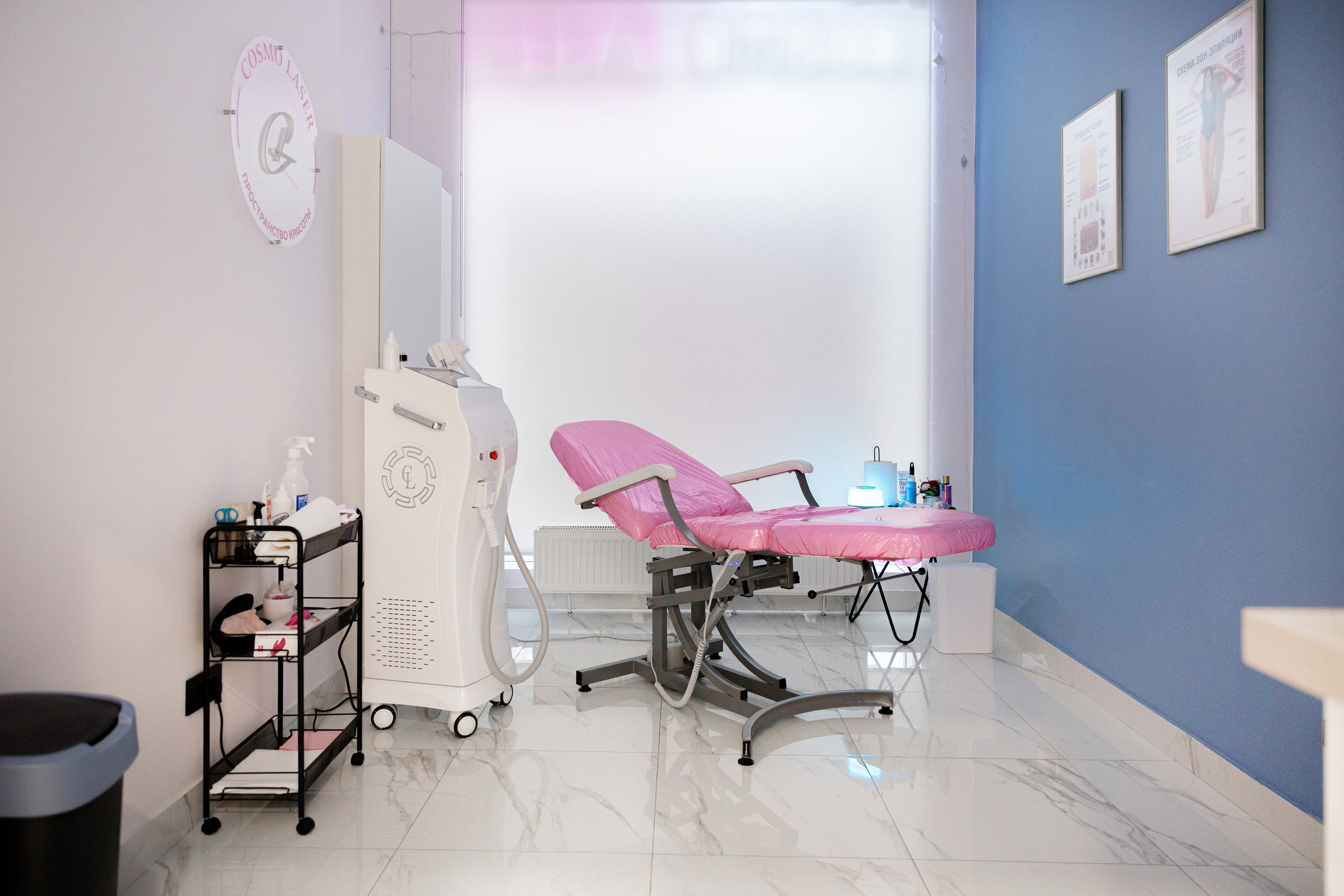 Фотосессия для студии лазерной эпиляции Cosmo Laser в СПб
