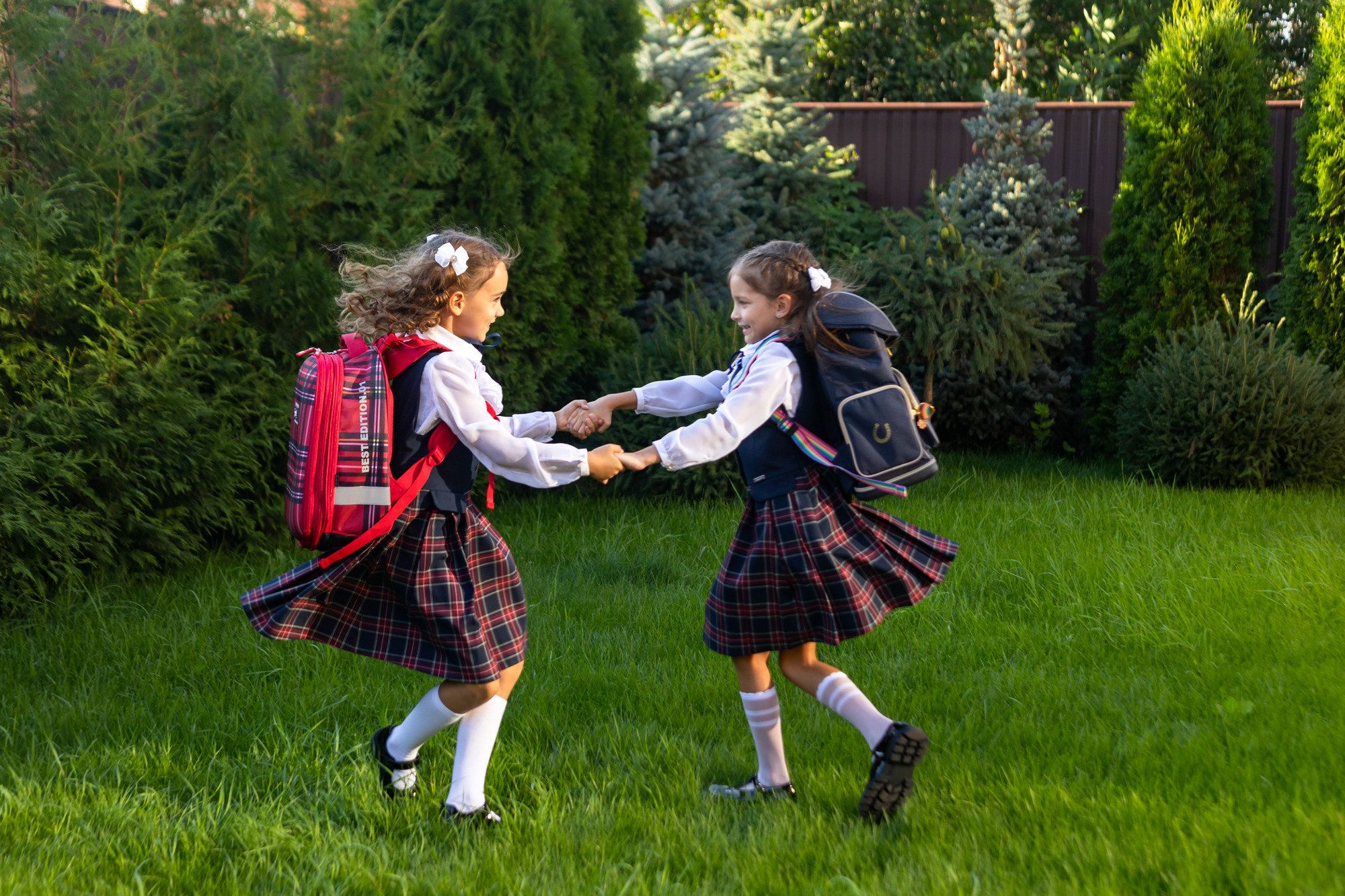 Анечка и Александра идут в первый класс!. Фотограф в Оренбурге. Профессиональный фотограф