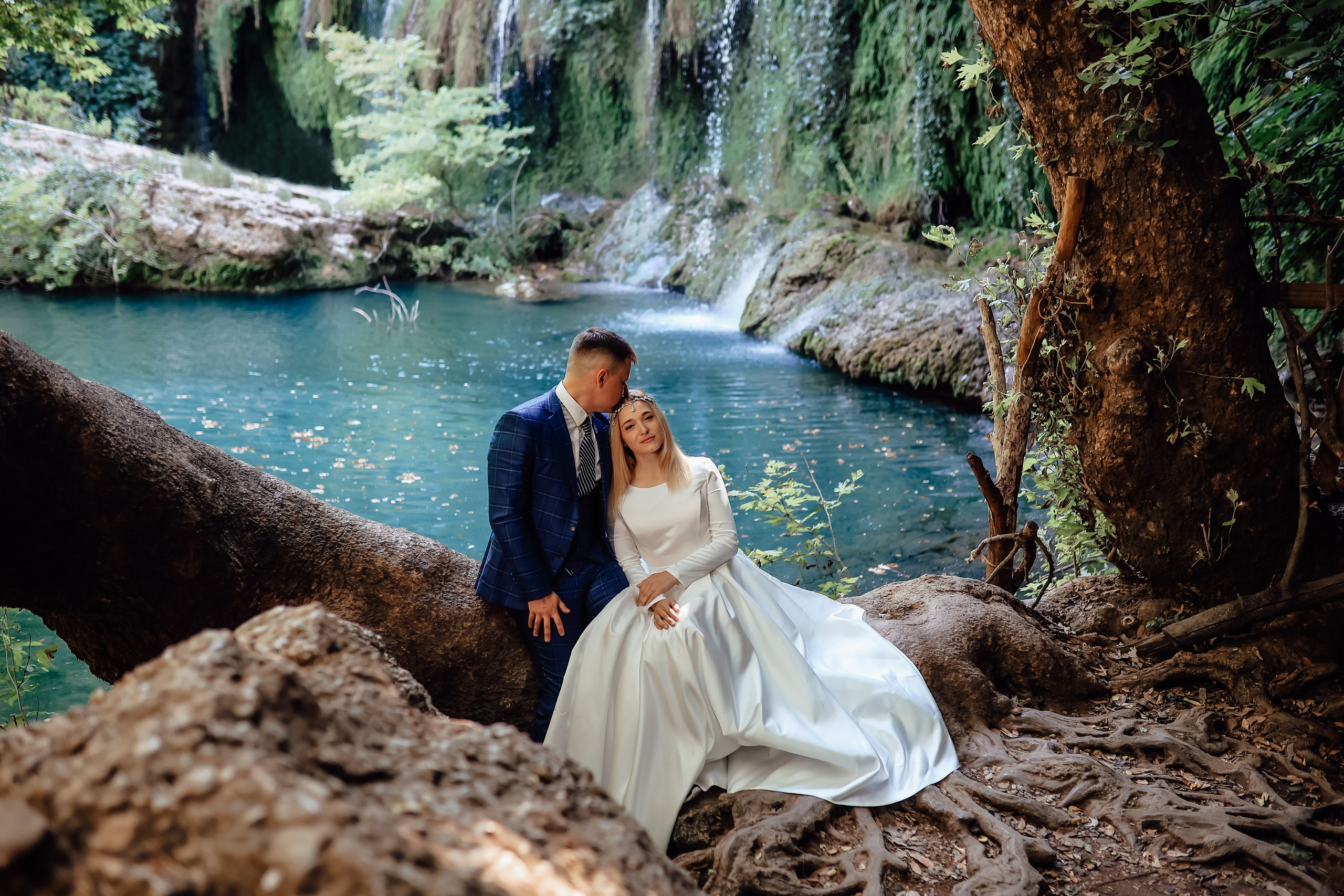 Photoshooting at Kurshunlu waterfall