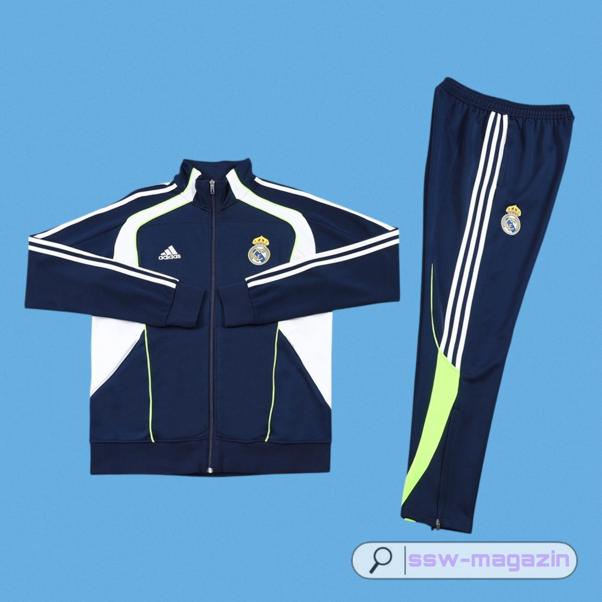 Синий костюм Real Madrid 2025-2026 купить. Футбольный магазин — ssw_magazin