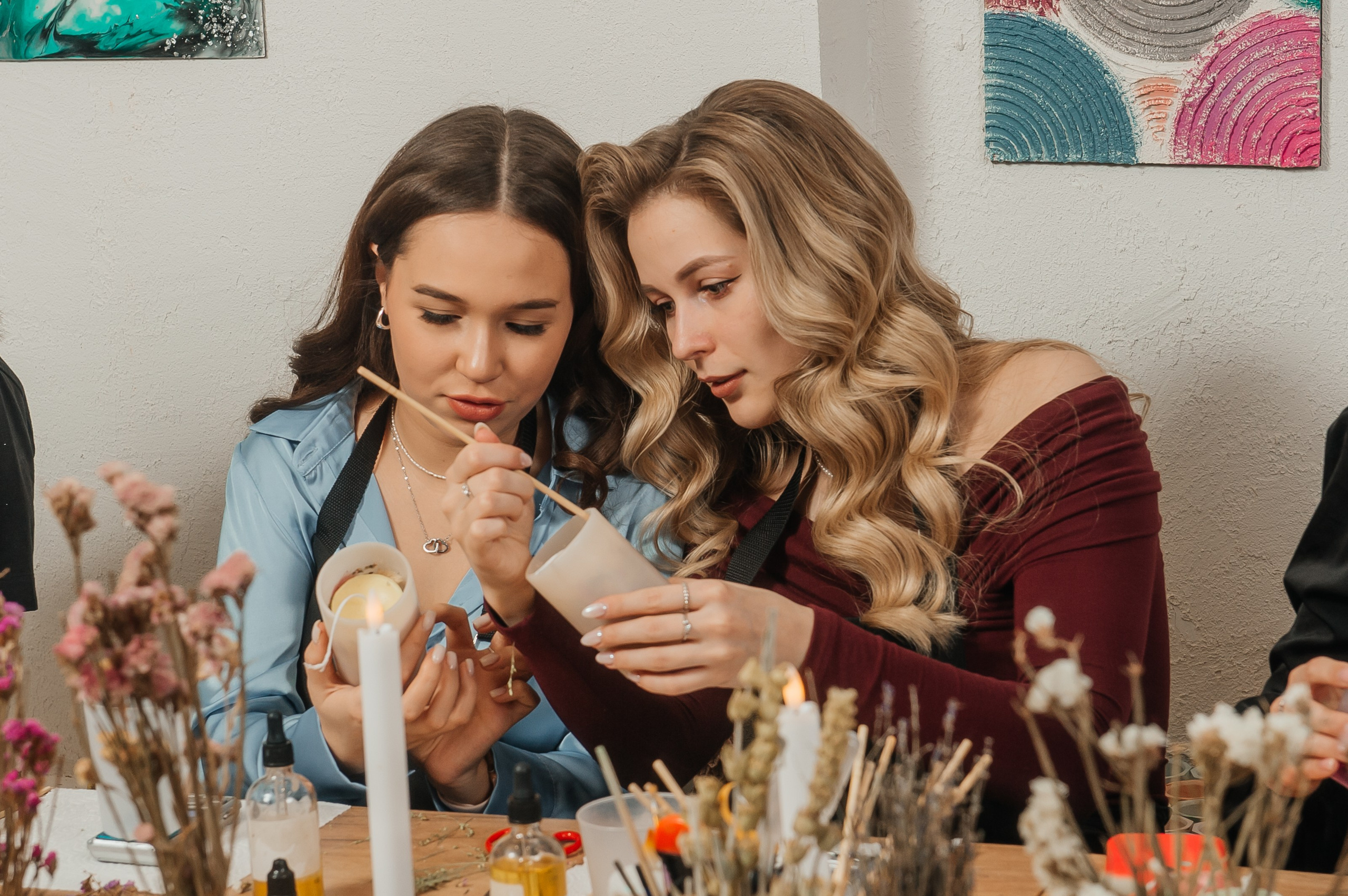 День рождения Маргариты в студии AROMALAGE — уют и творчество