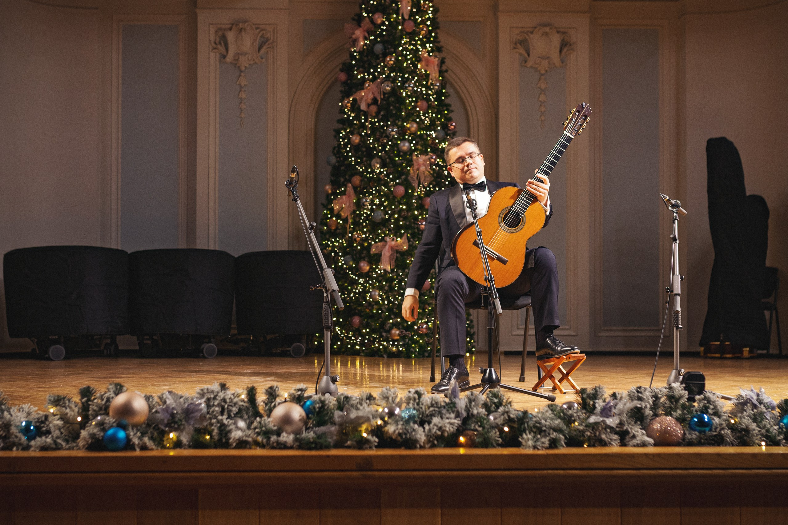 Московское гитарное трио в Московской консерватории. Дмитрий Бородаев