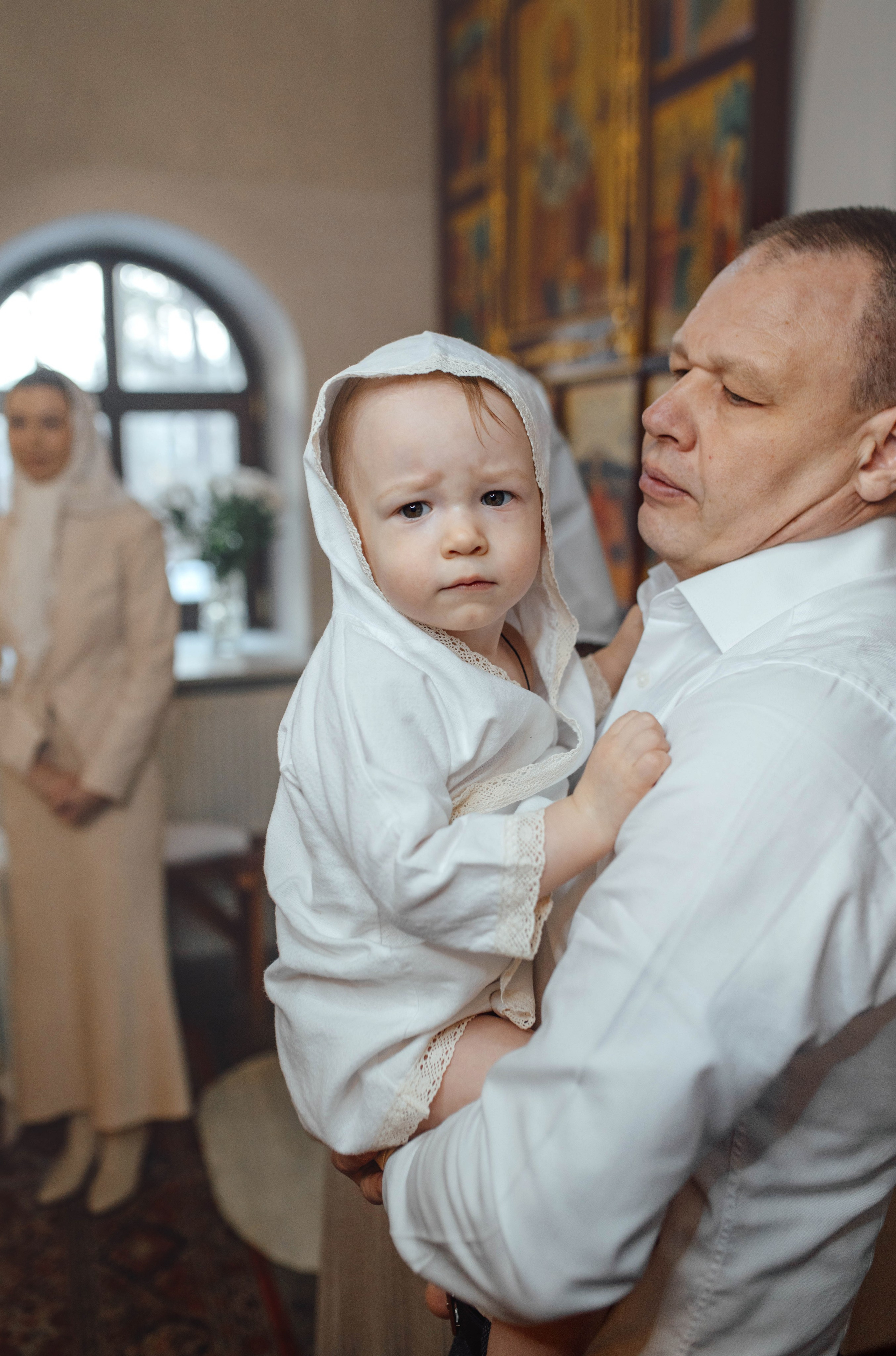 Крещение Лёвы, храм Вознесения Господня, 08.02.2025