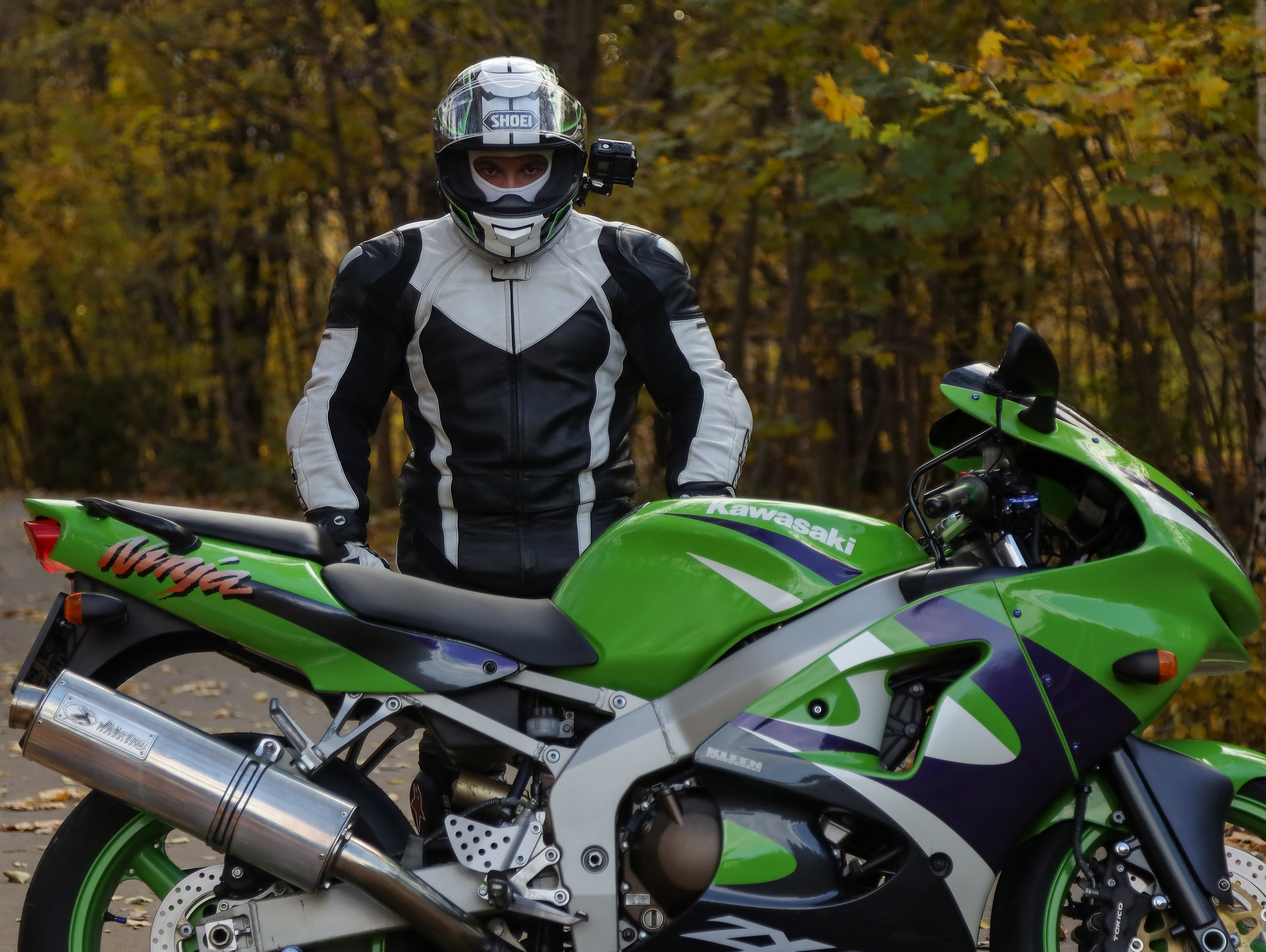 Виталий Kawasaki ZX6R. Фотограф Антон Чупринин