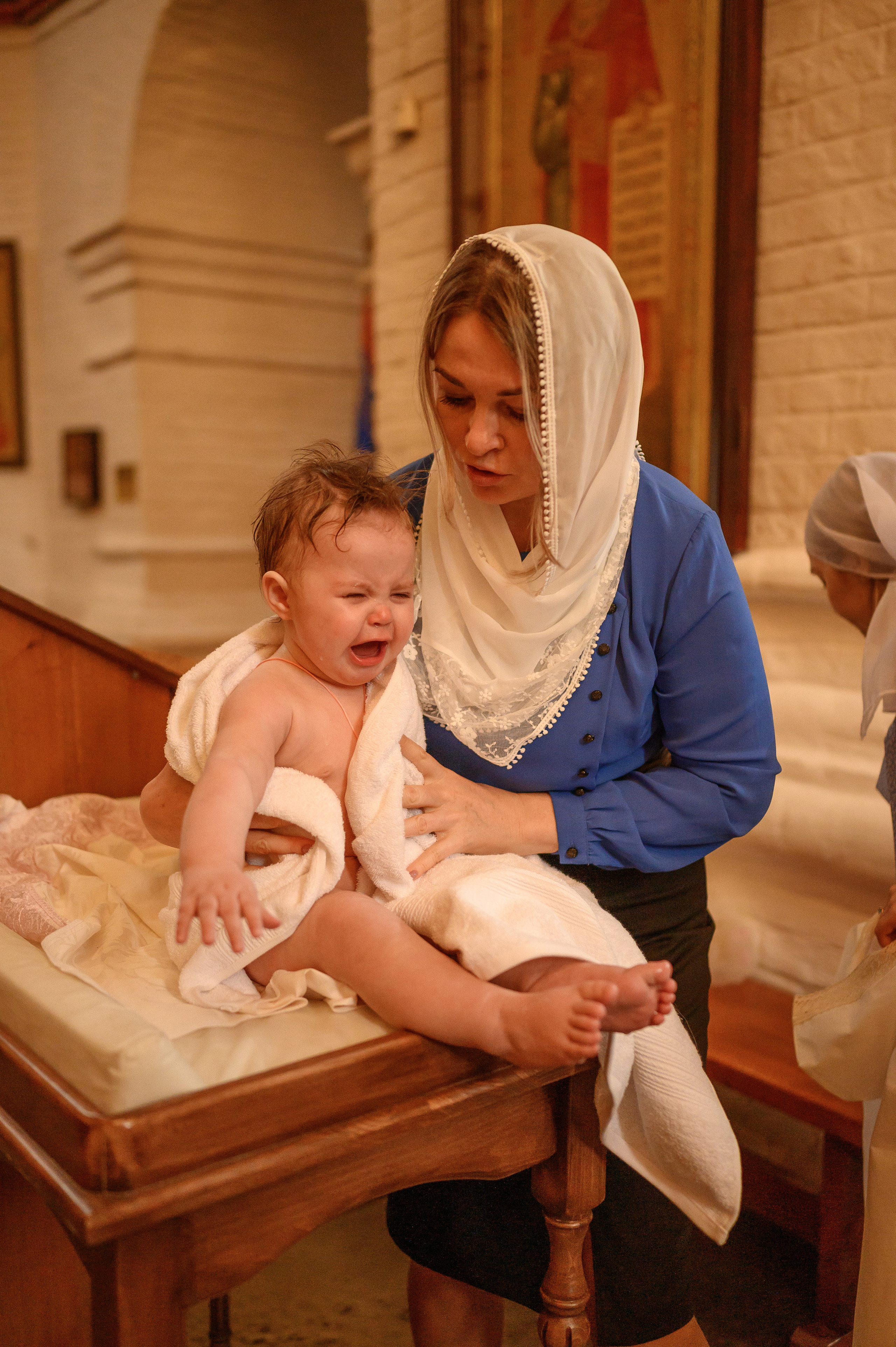 Крещение Аксиньи. Детский и семейный фотограф Ирина Гладких