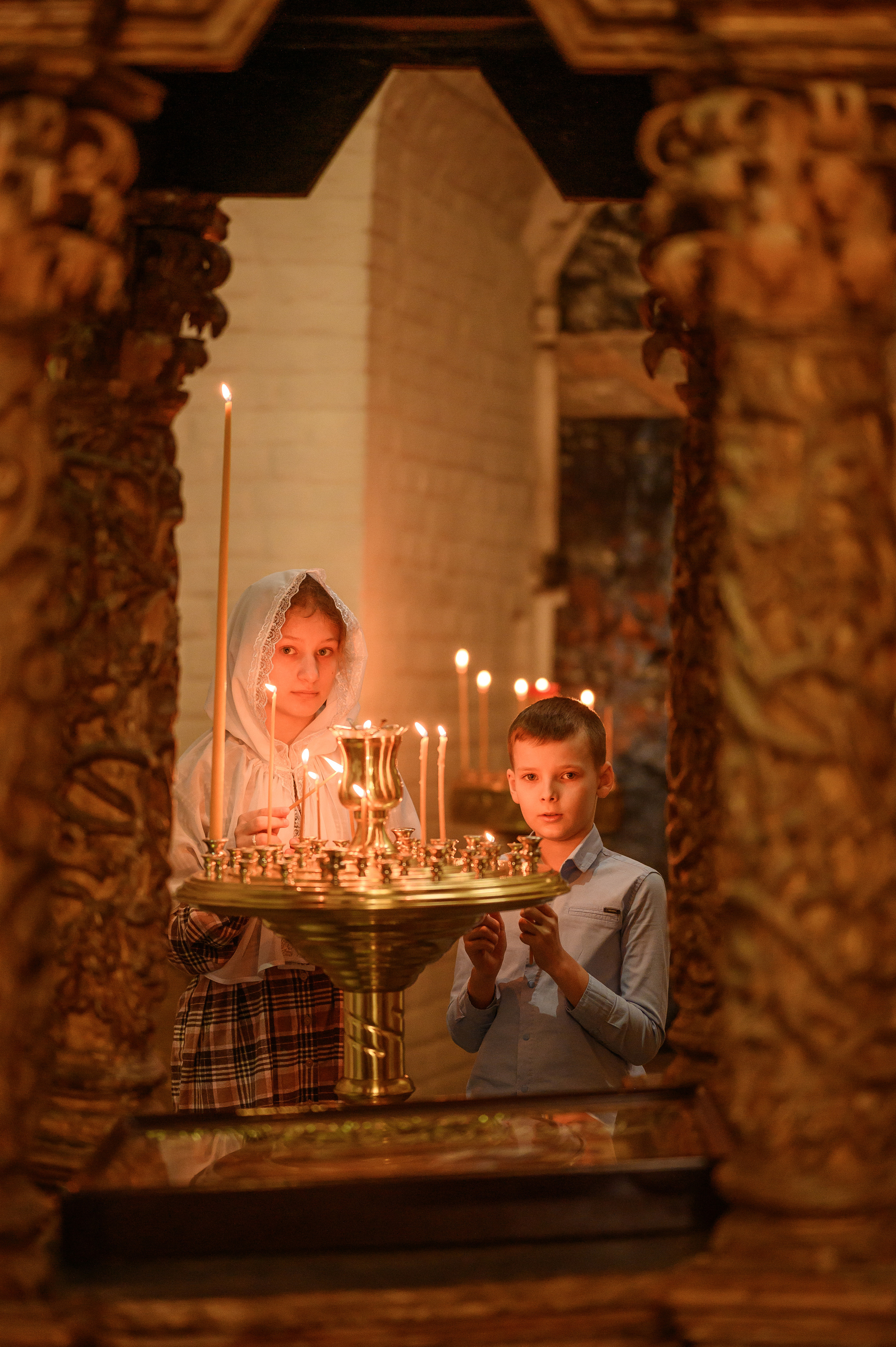 Крещение Аксиньи. Детский и семейный фотограф Ирина Гладких