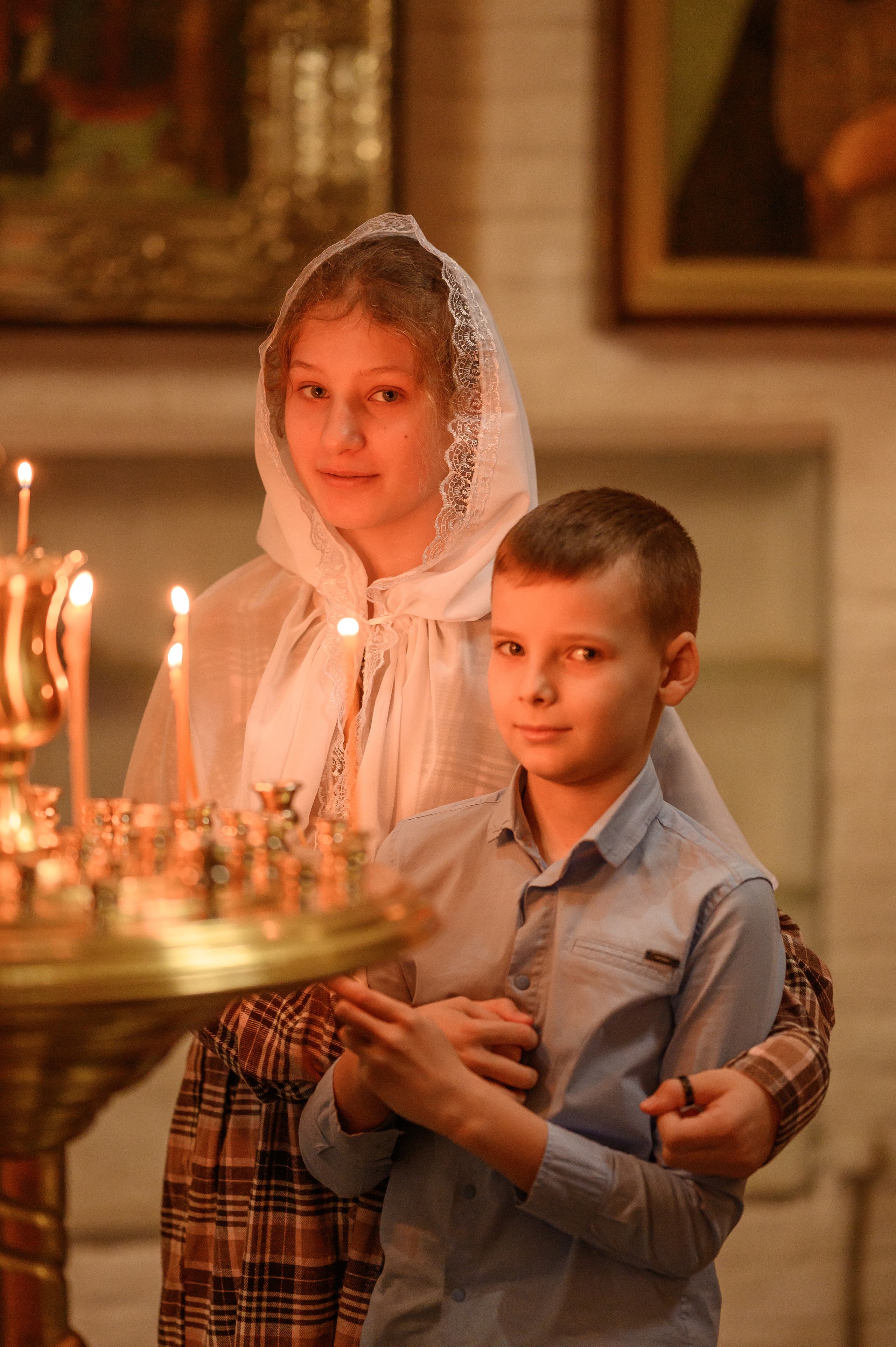 Крещение Аксиньи. Детский и семейный фотограф Ирина Гладких