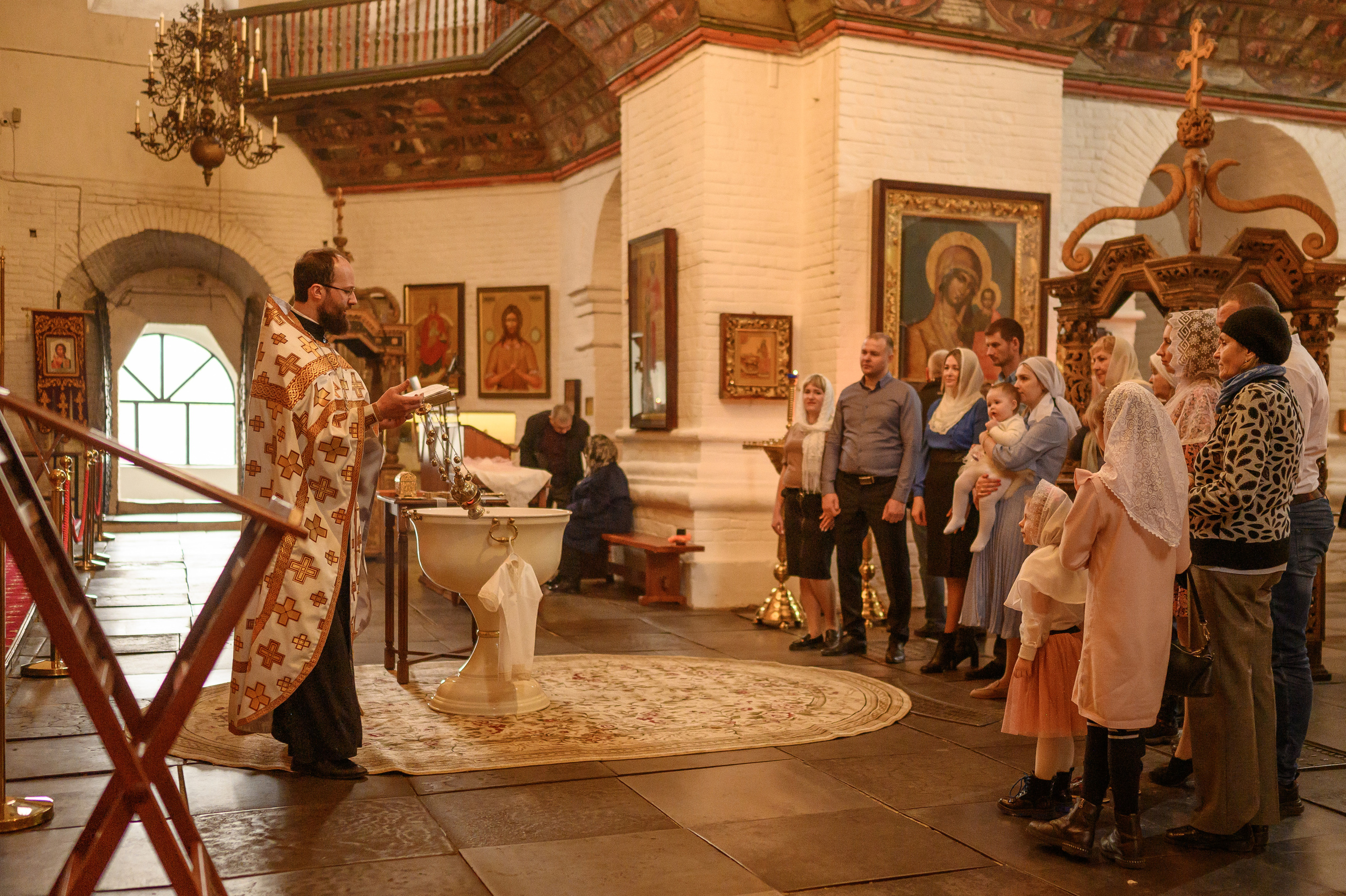 Крещение Аксиньи. Детский и семейный фотограф Ирина Гладких