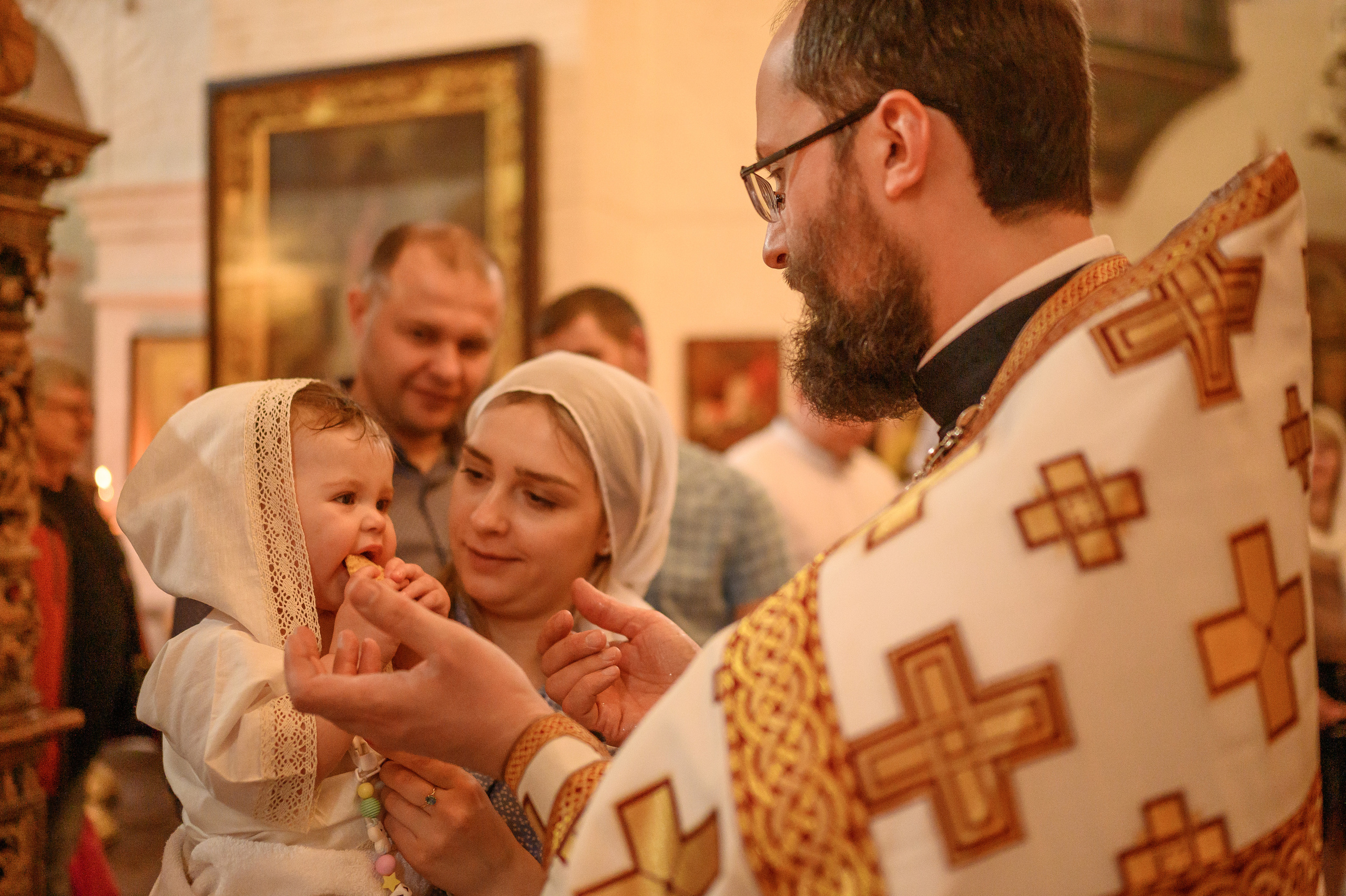 Крещение Аксиньи. Детский и семейный фотограф Ирина Гладких