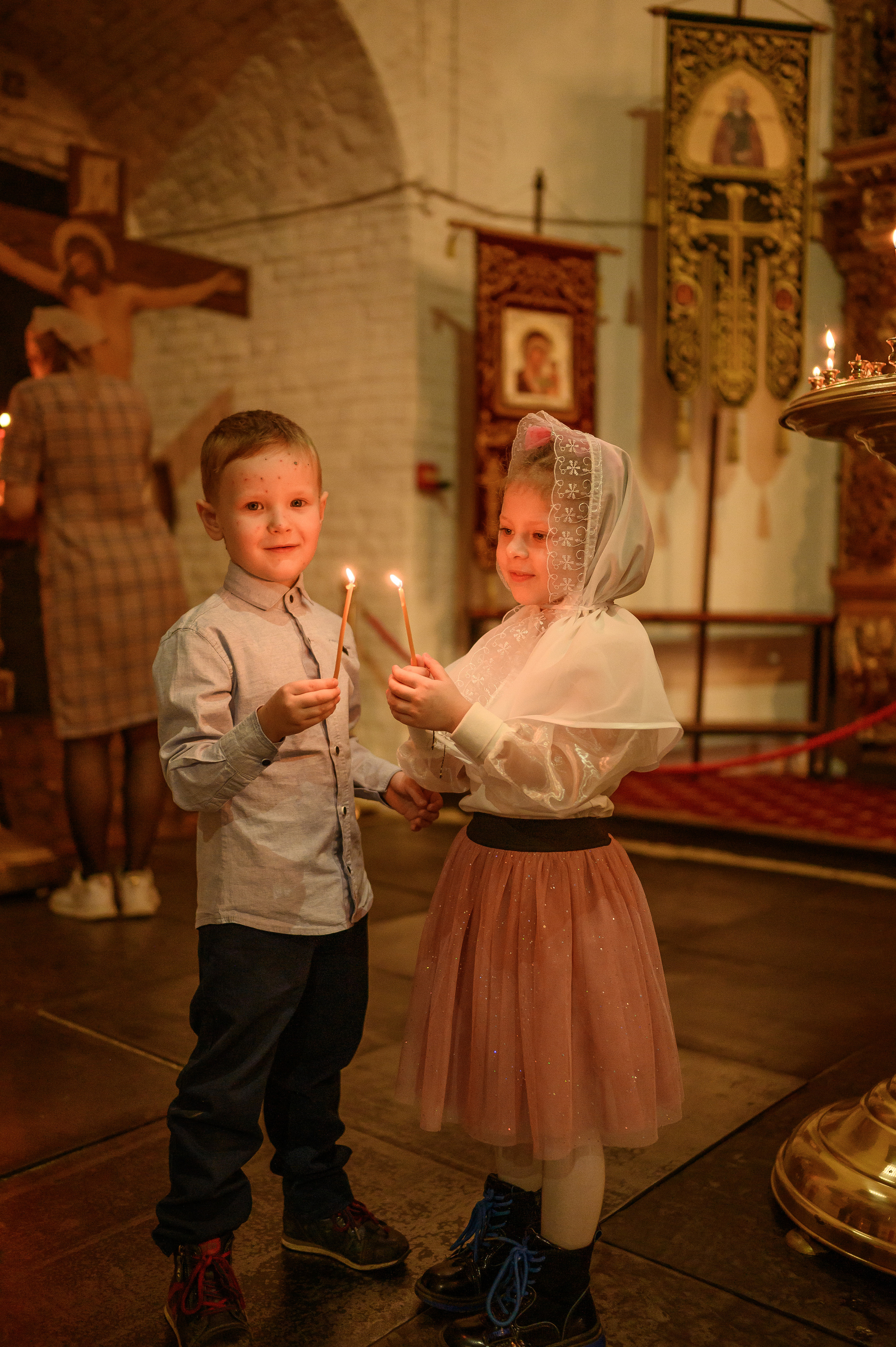 Крещение Аксиньи. Детский и семейный фотограф Ирина Гладких