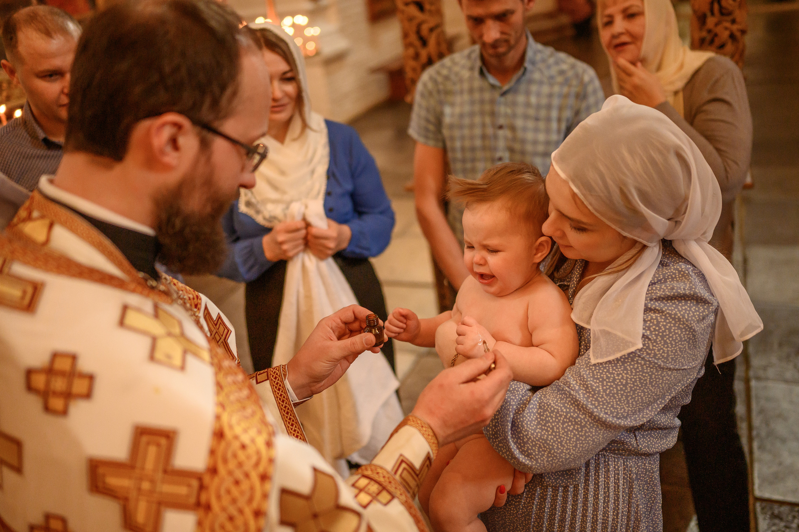 Крещение Аксиньи. Детский и семейный фотограф Ирина Гладких