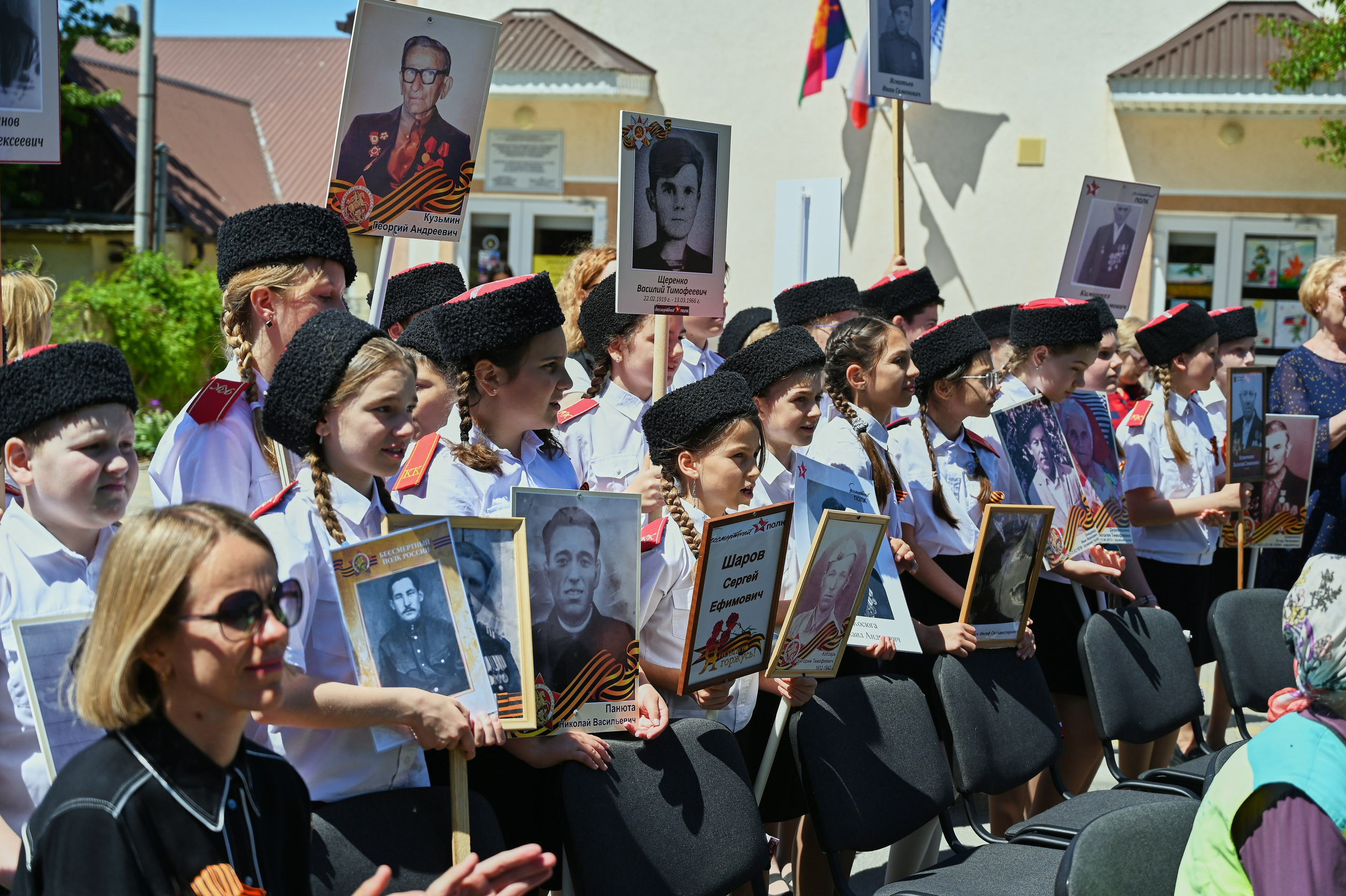 Митинг в с. Виноградное. Жизнь курорта Кабардинка в фотографиях