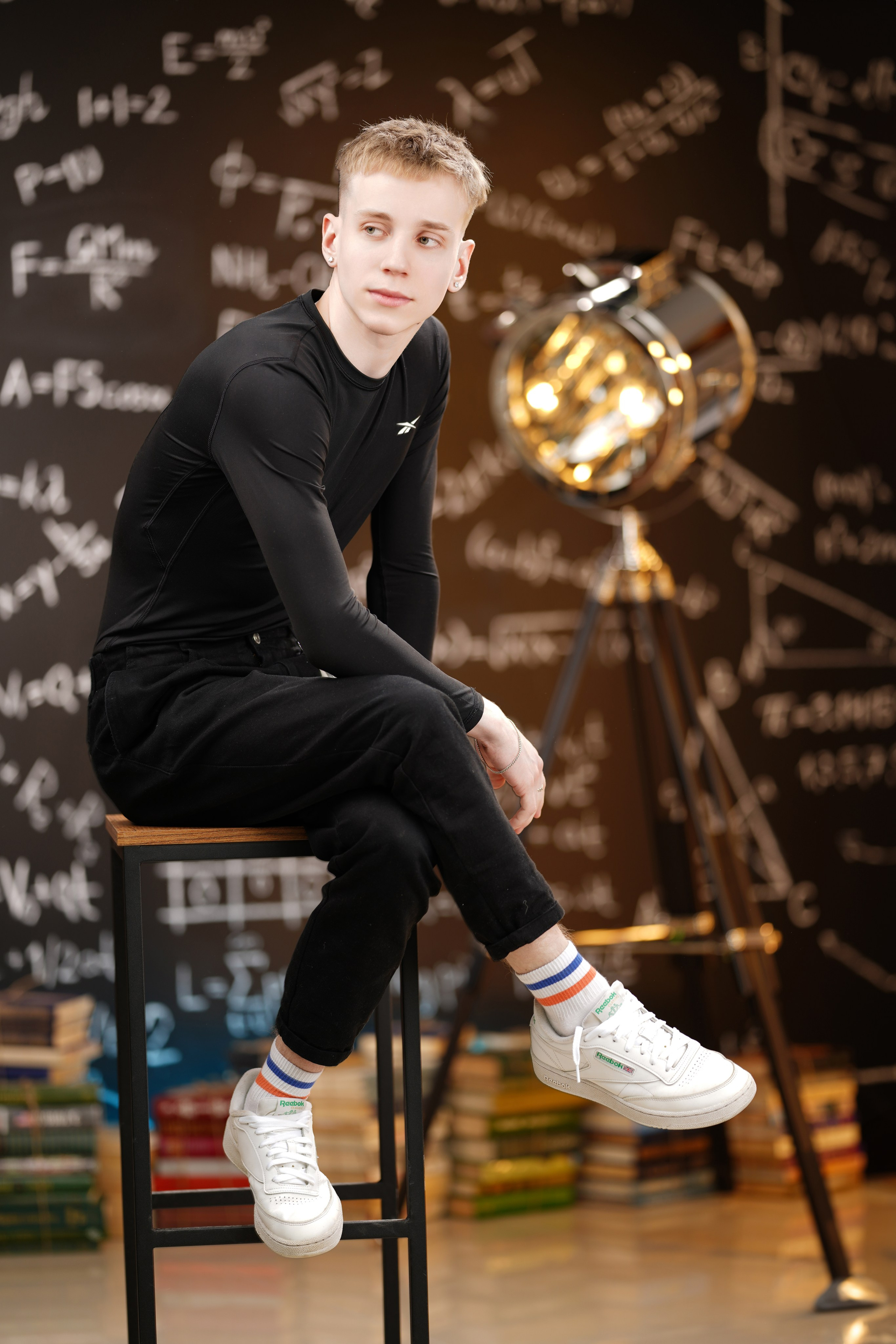 Школьная студия 9,11 класс. Фотограф Герман