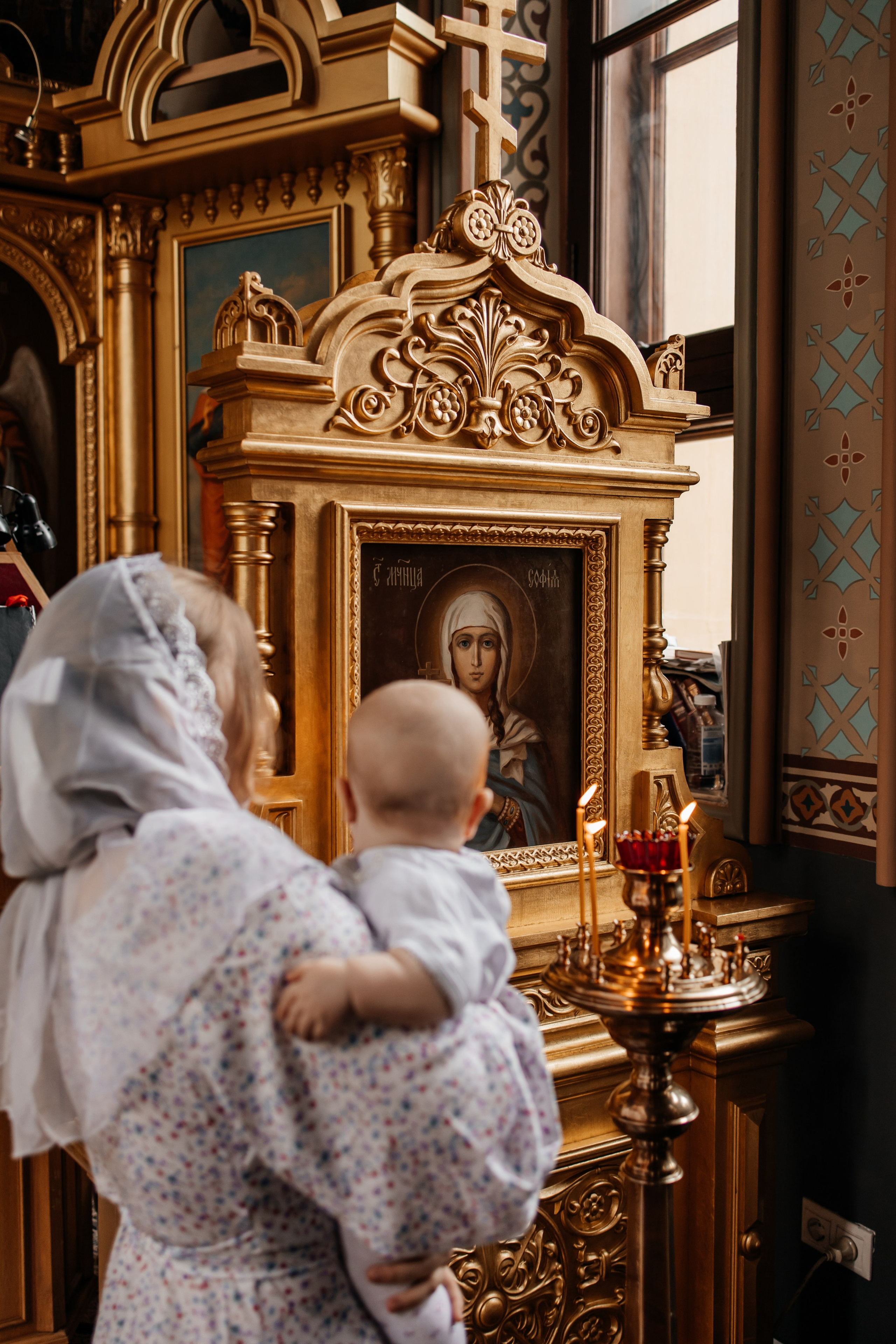 Таинство крещения. Семейный и женский фотограф в Москве Елизавета Волкова