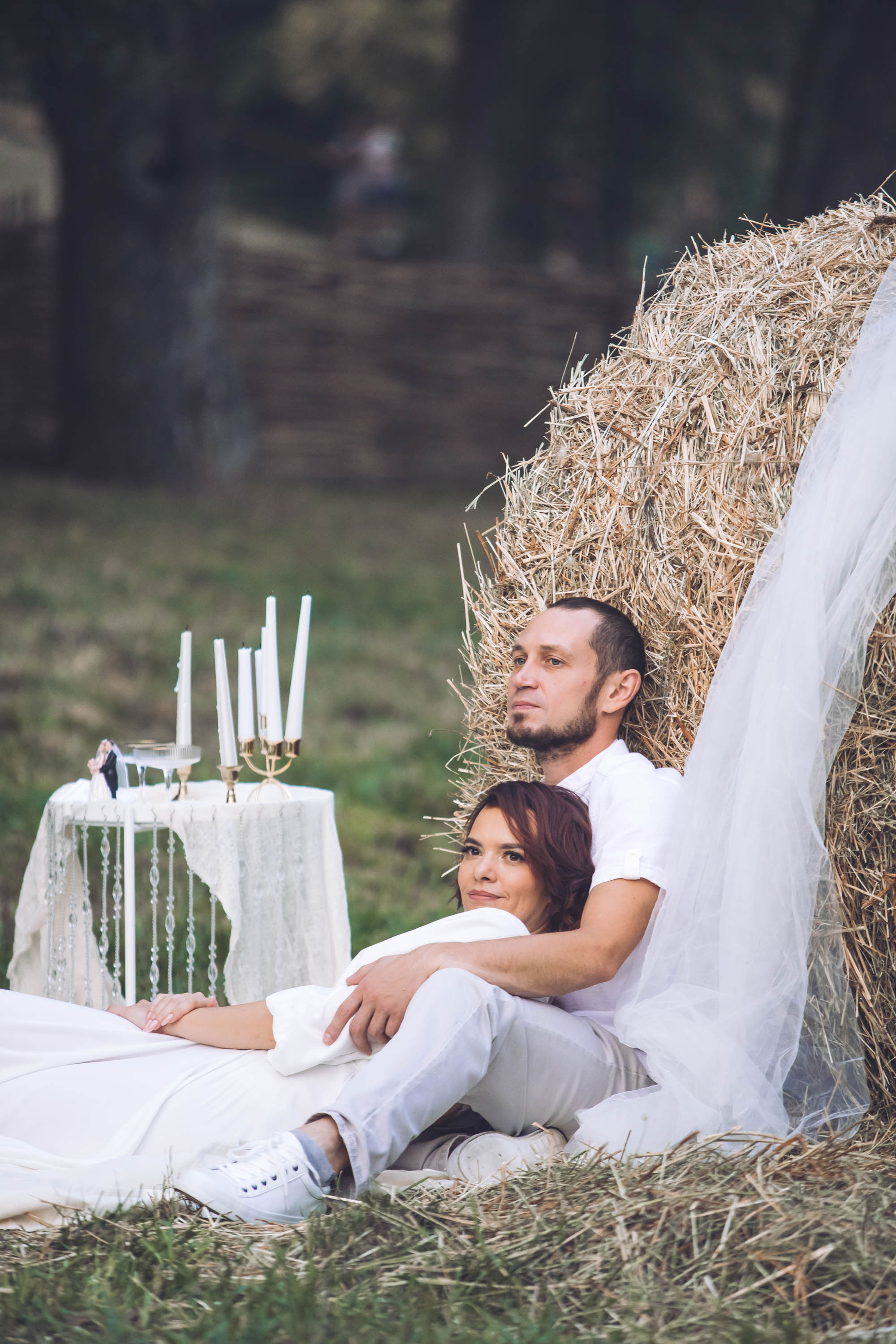 Фотосессия свадьбы Анны и Виктора. Фотограф — художник в Москве Васильева Юлия