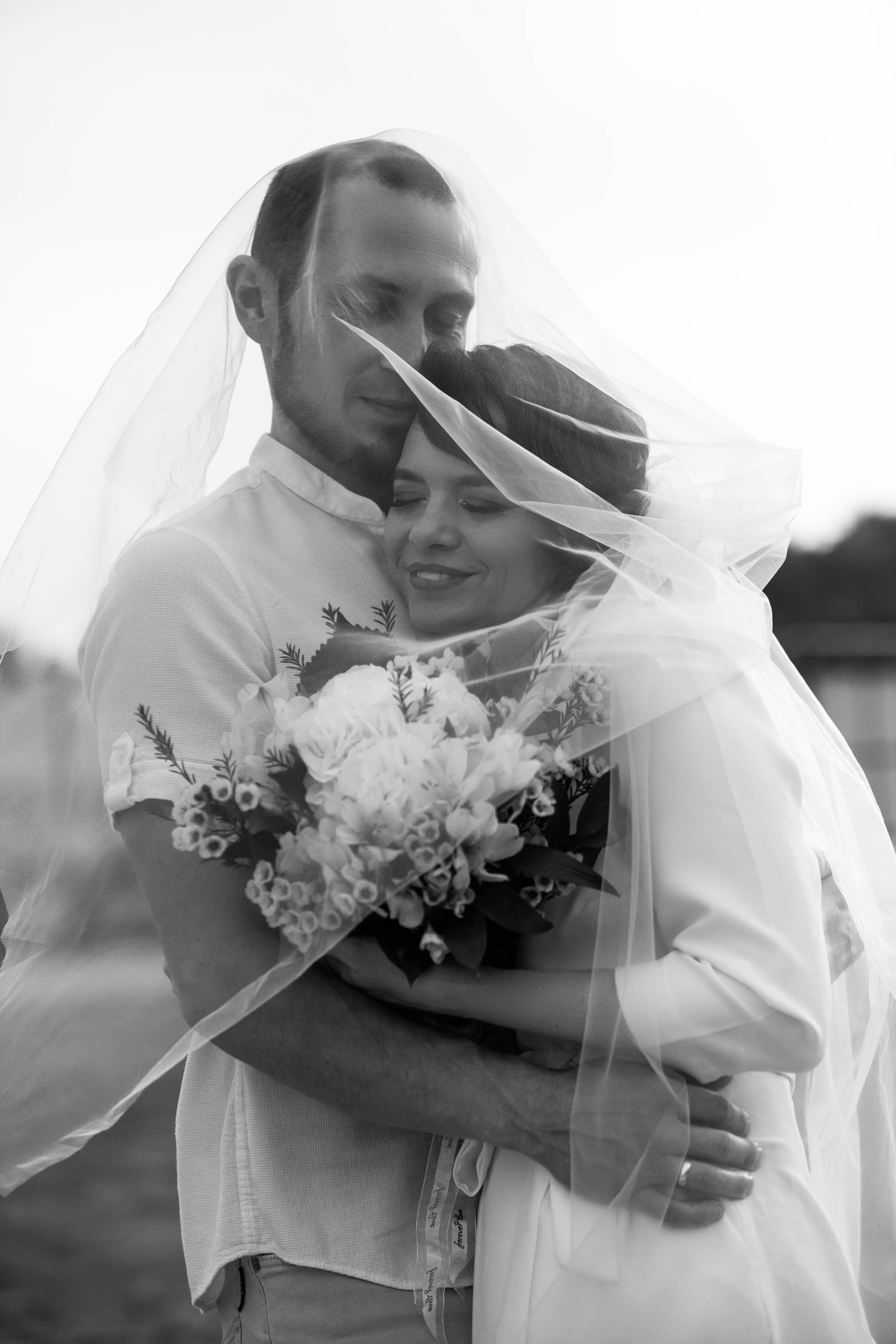 Фотосессия свадьбы Анны и Виктора. Фотограф — художник в Москве Васильева Юлия