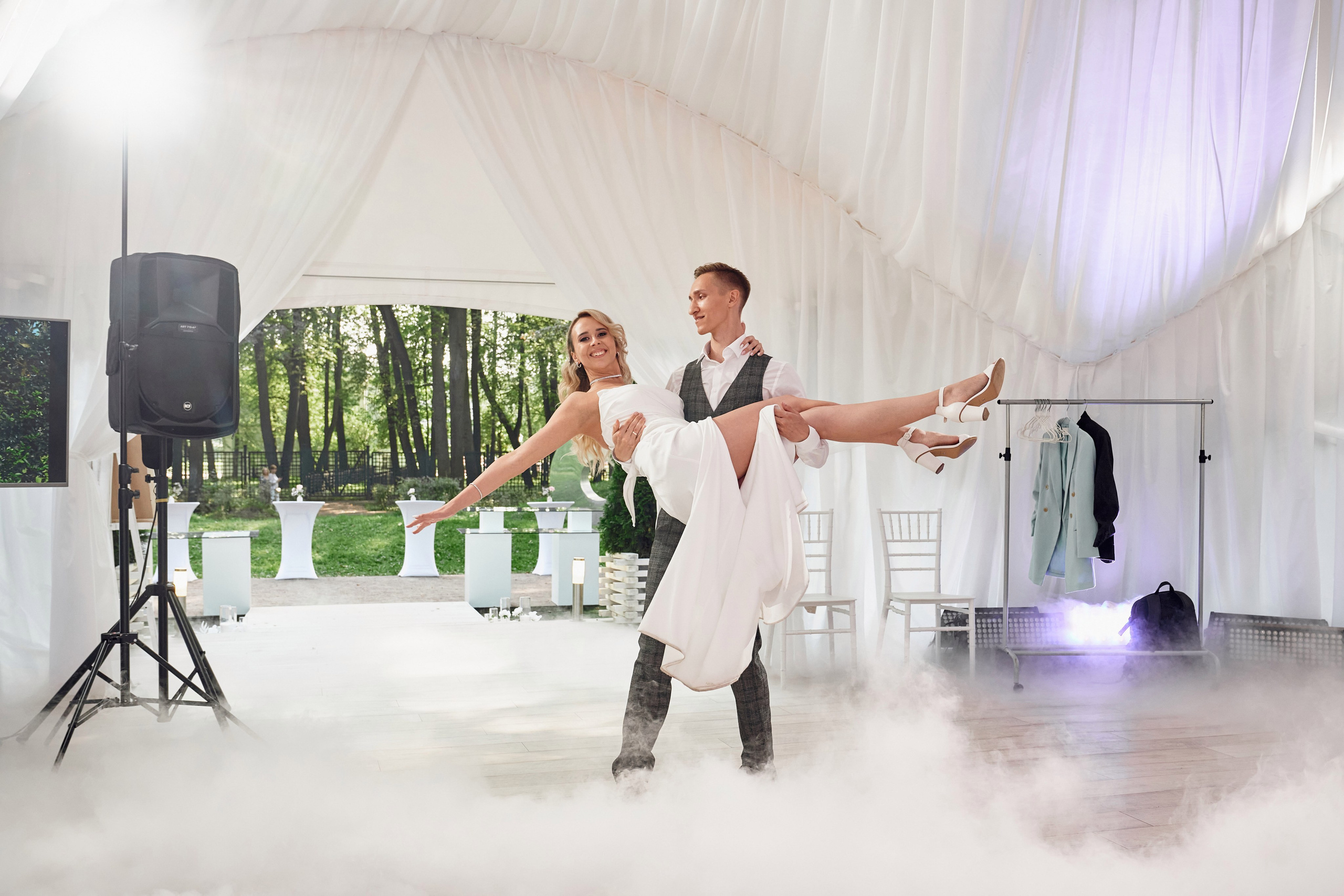 Свадебняа Фотосессия Николая и Анастасии в Кусково