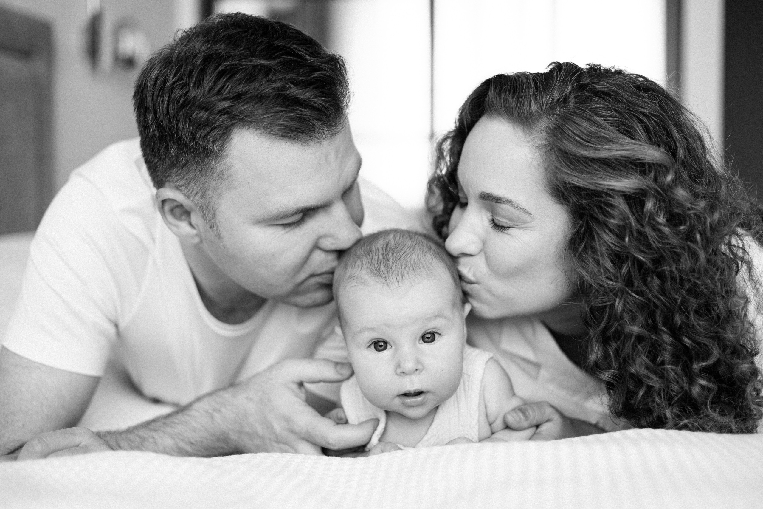 Семейная съемка с новорожденной Аришой. Света Полетаева Москва