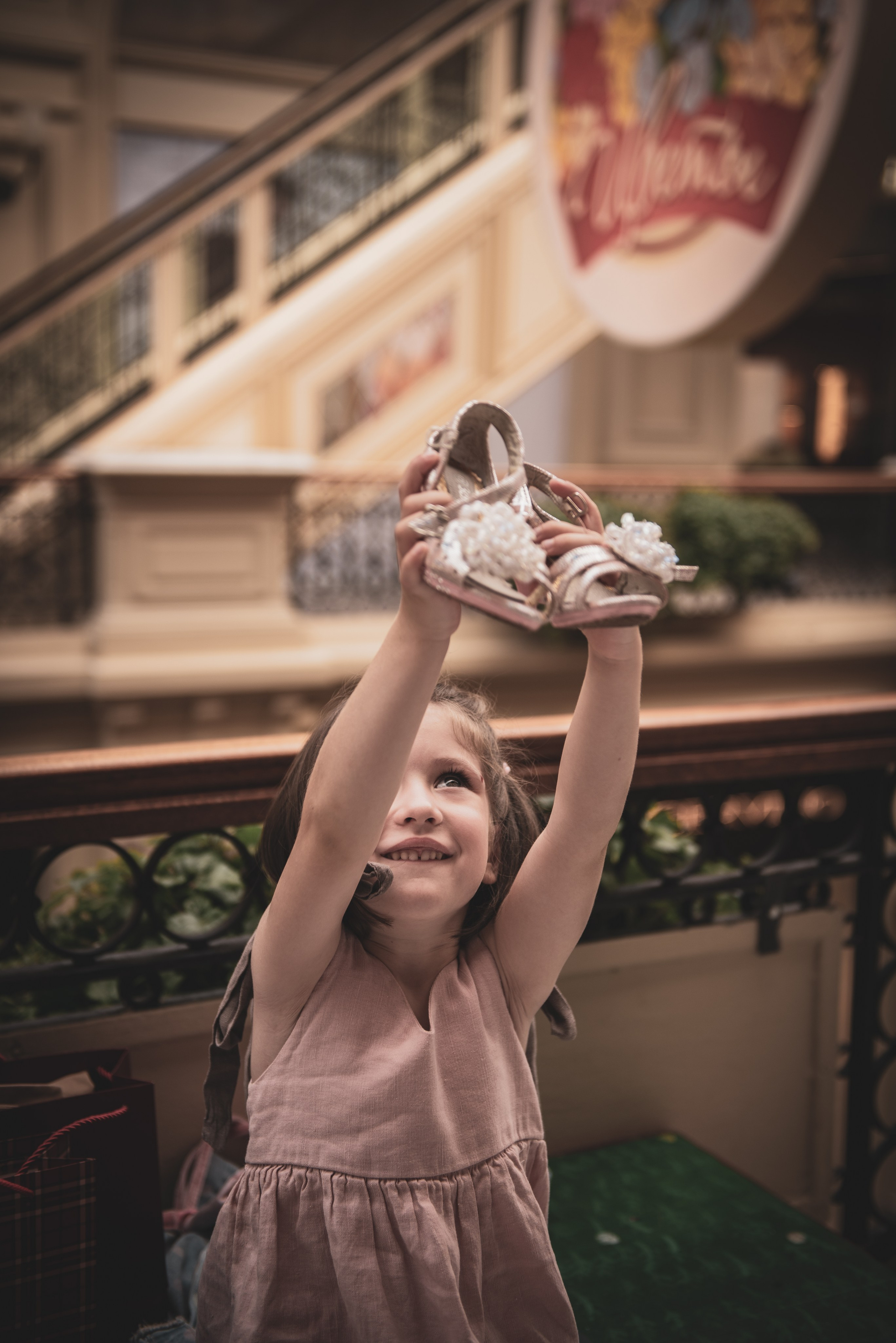 Детская фотосессия в ГУМе. Анна Боровикова, фотограф Пушкино