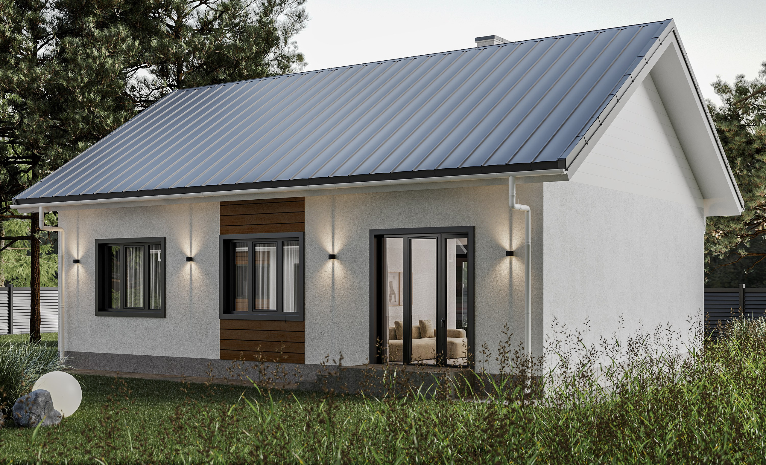 Проект 83 м². Das House