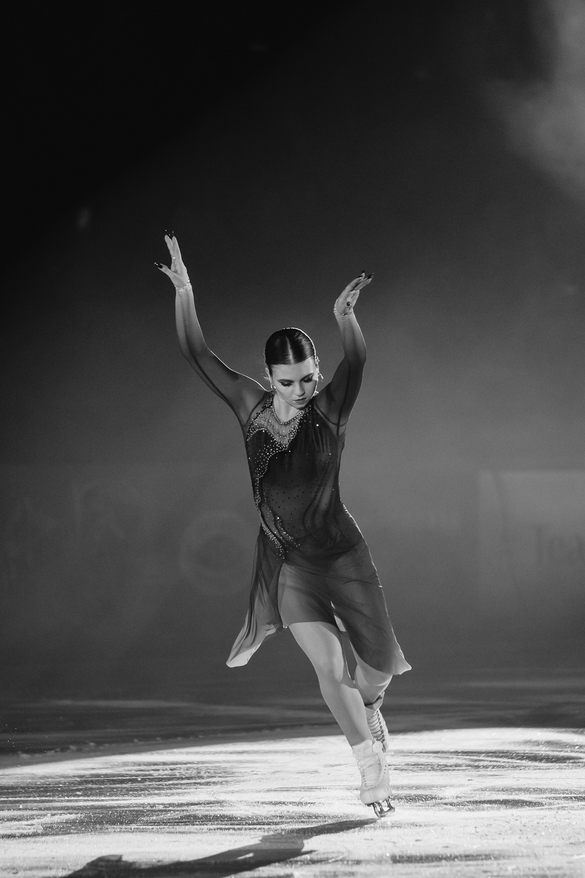 Шоу «Чемпионы на льду» в Новосибирске. Воробьева Ксения — Спортивный и танцевальный фотограф Новосибирск