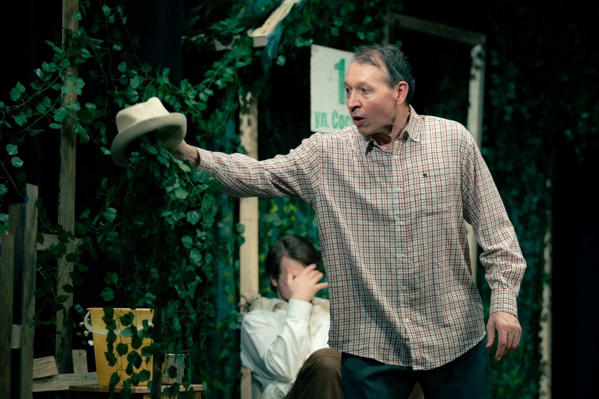 "Дачный роман" спектакль, комедия. Театр "Палитра" режиссёр - Владимир Сабельфельд, особняк Шрёдера