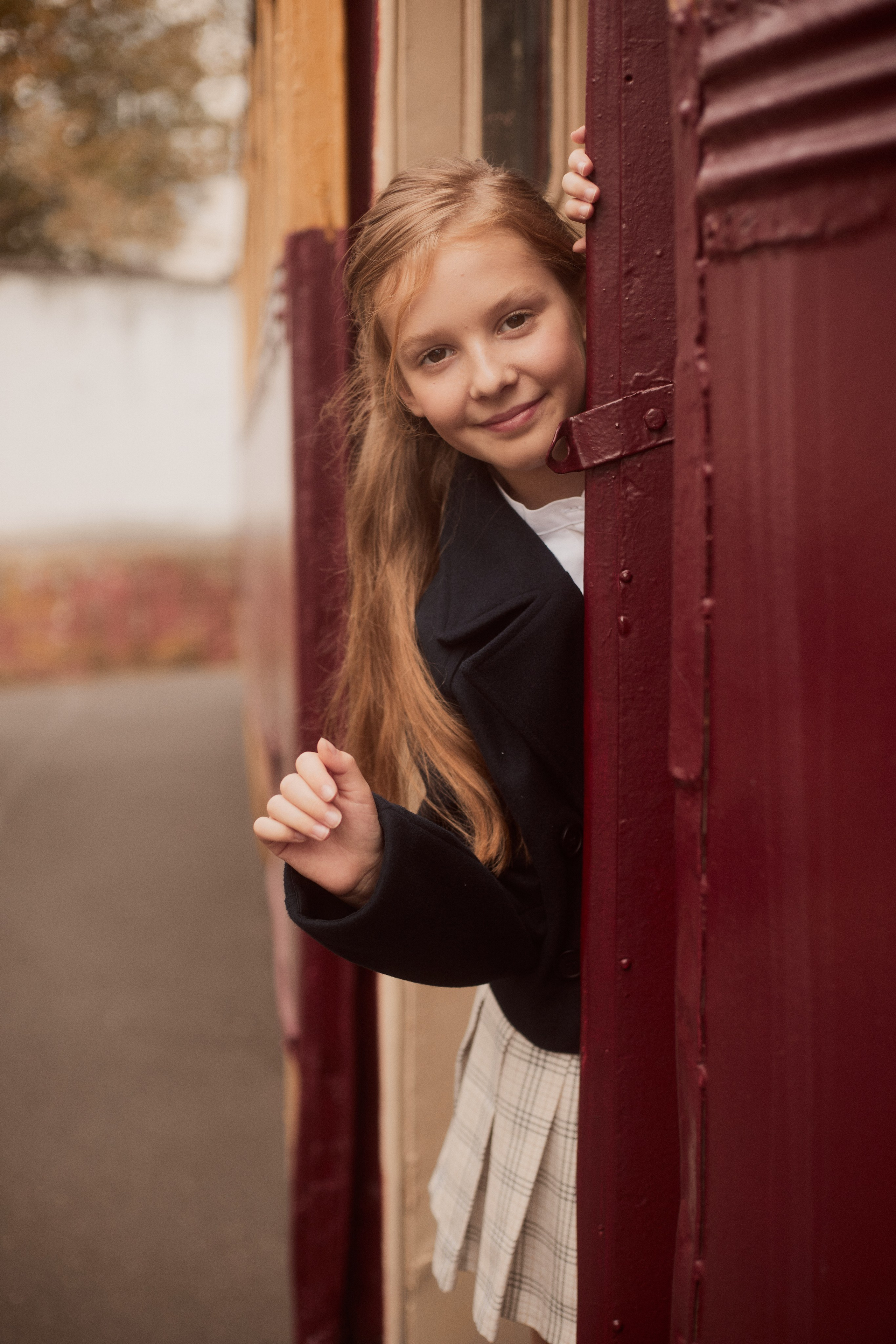 Творческая фотосессия в трамвае. Фотограф в Минске Алёна Дианина