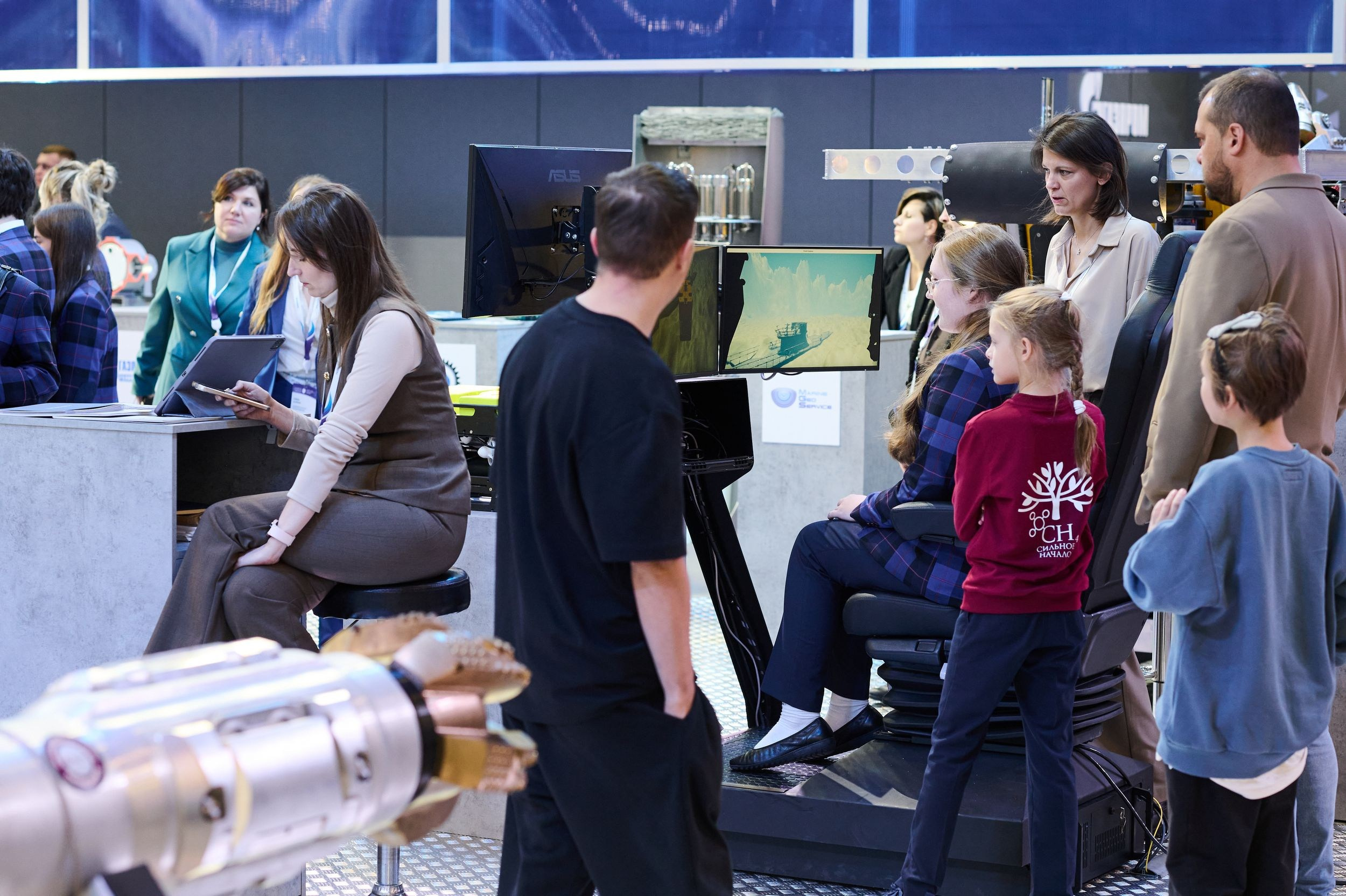 Выставочные стенды на Петербургском международном газовом форуме 2025 в Экспофоруме