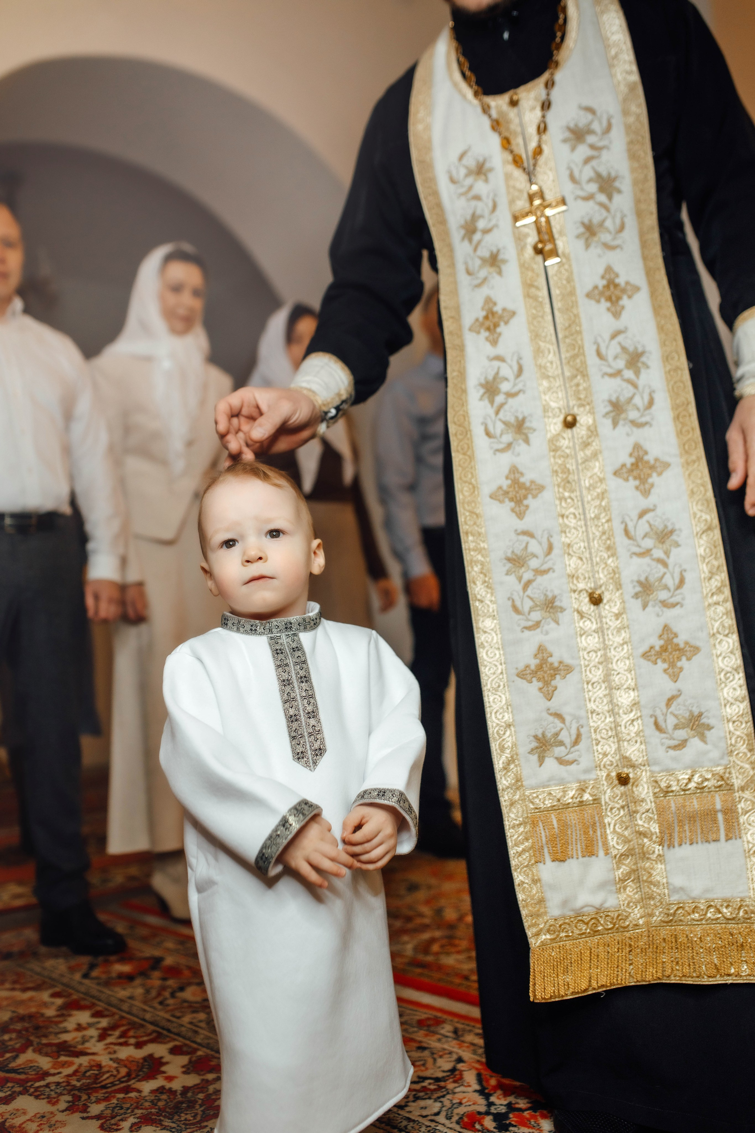 Крещение Лёвы, храм Вознесения Господня, 08.02.2025