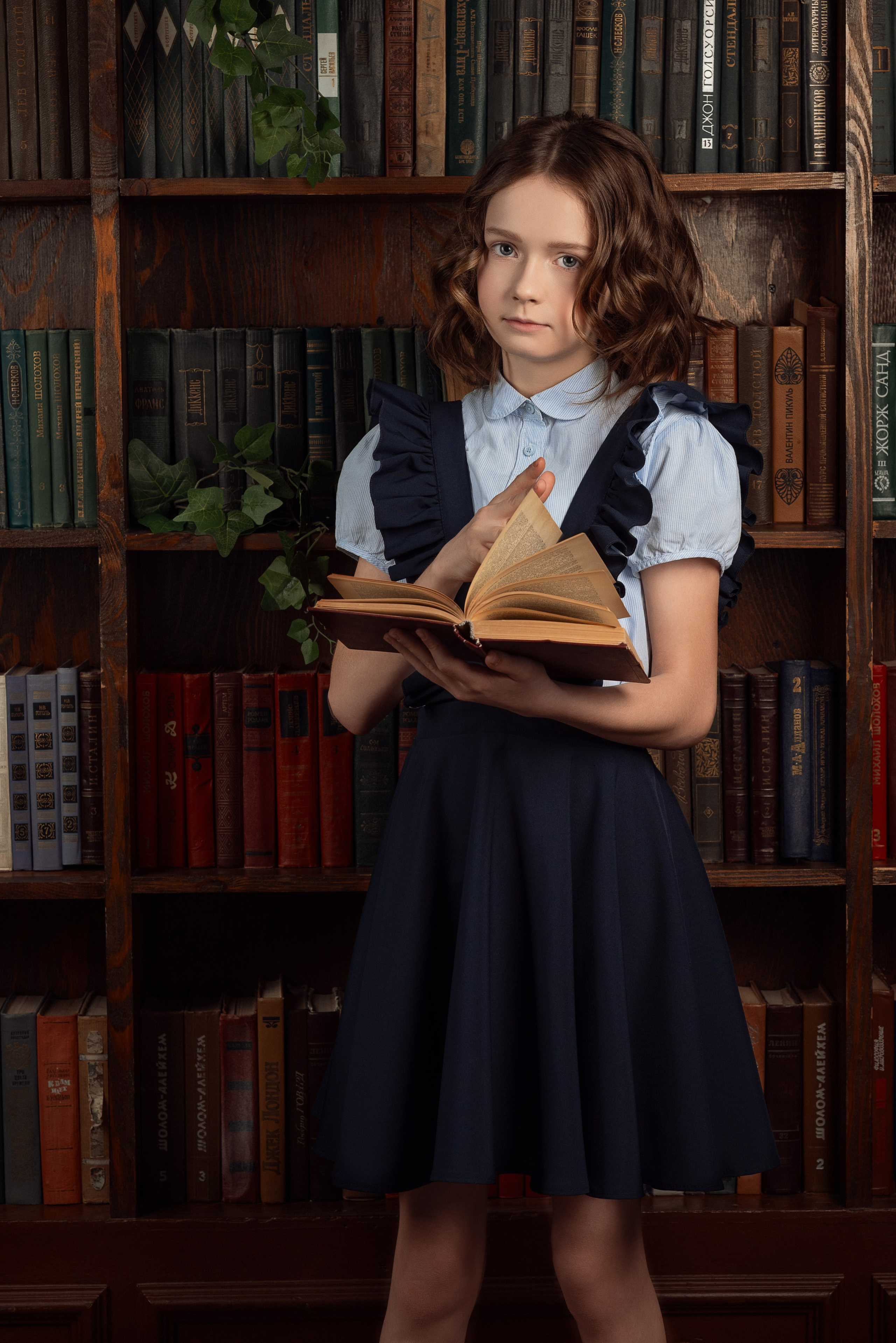 Школьная портретная фотосессия