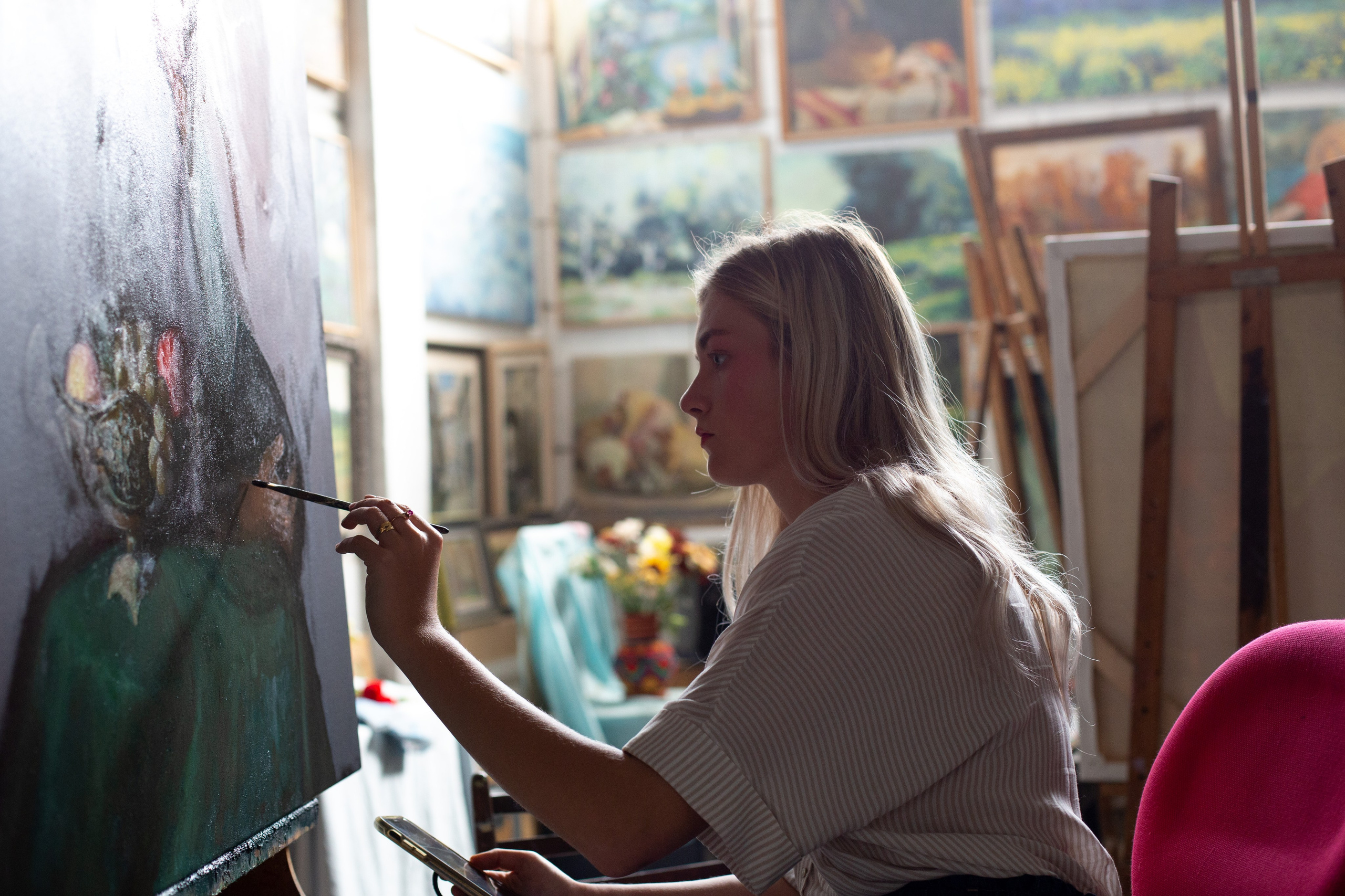 About the artist. Artist Margarita Gusak