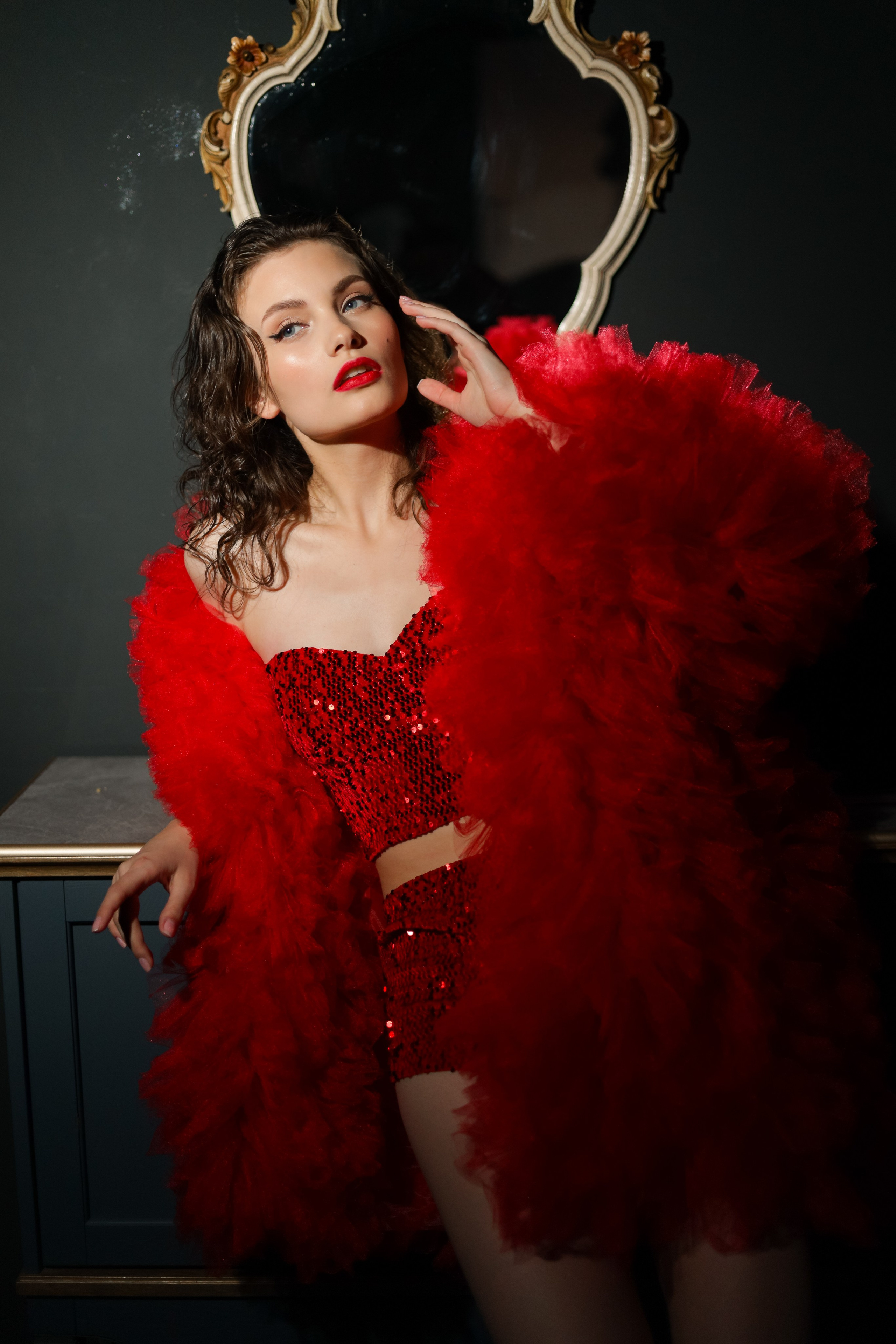 Роскошная Кристина и красный бархат. Свадебный фотограф Беларусь Ольга Козыренко