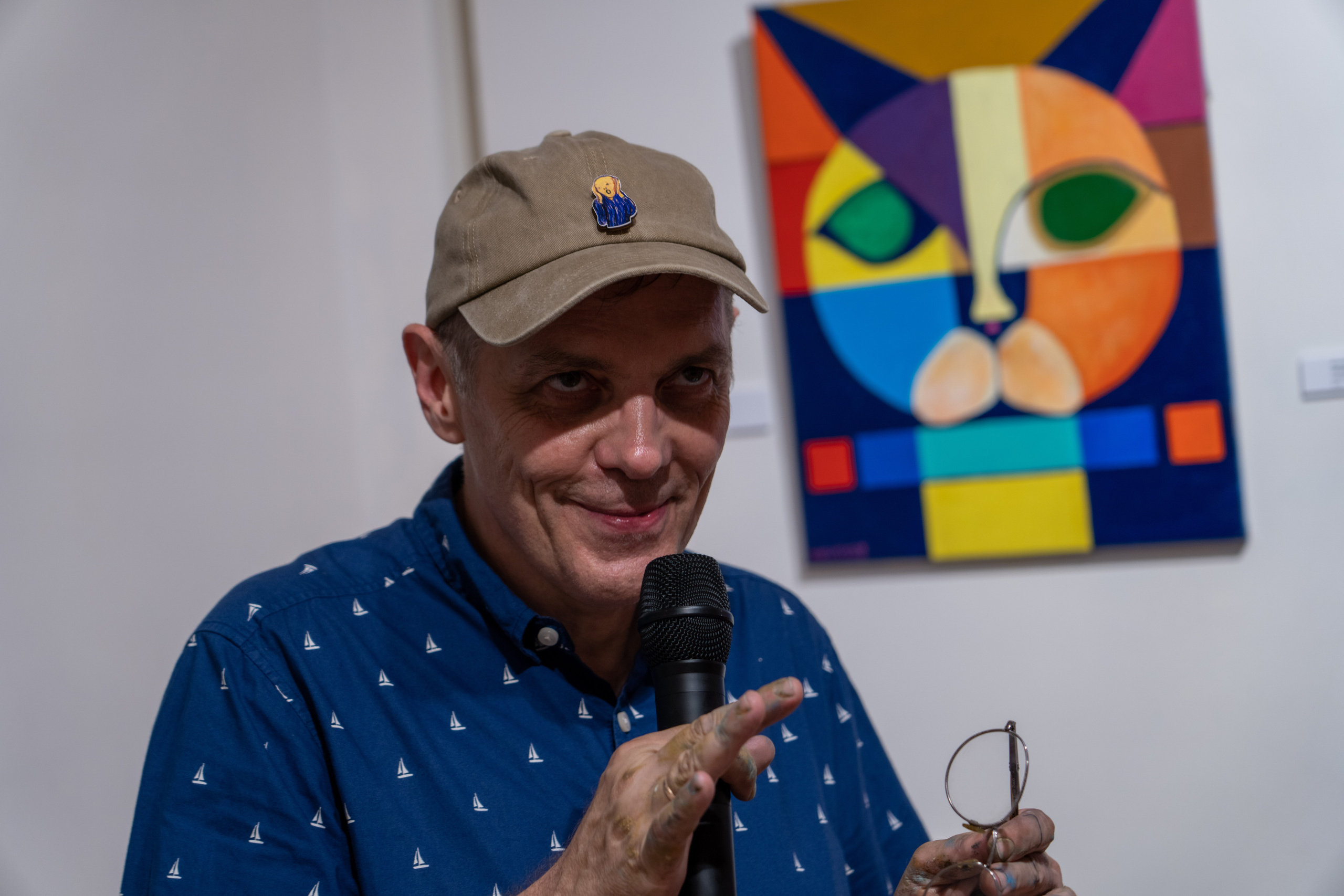 Художественная выставка. Фотограф Михаил Стенин