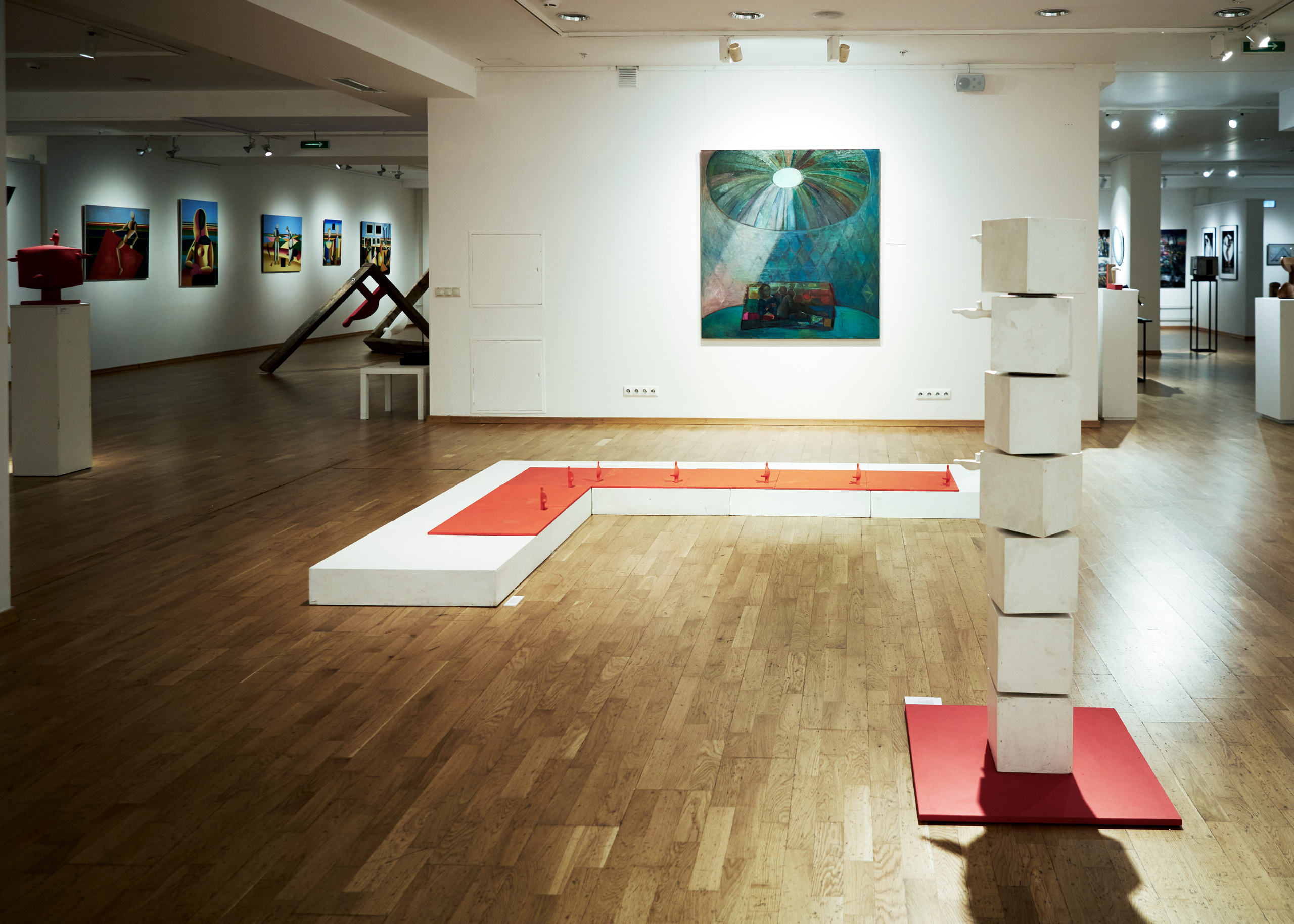 Художественная выставка. Фотограф Михаил Стенин