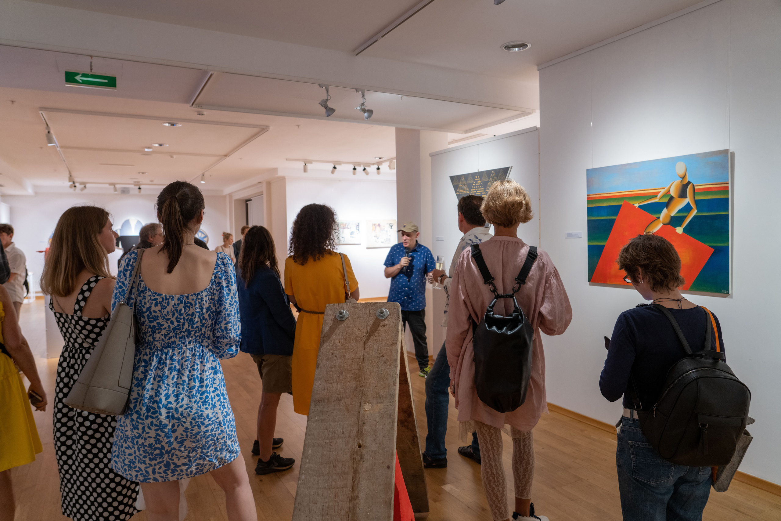 Художественная выставка. Фотограф Михаил Стенин