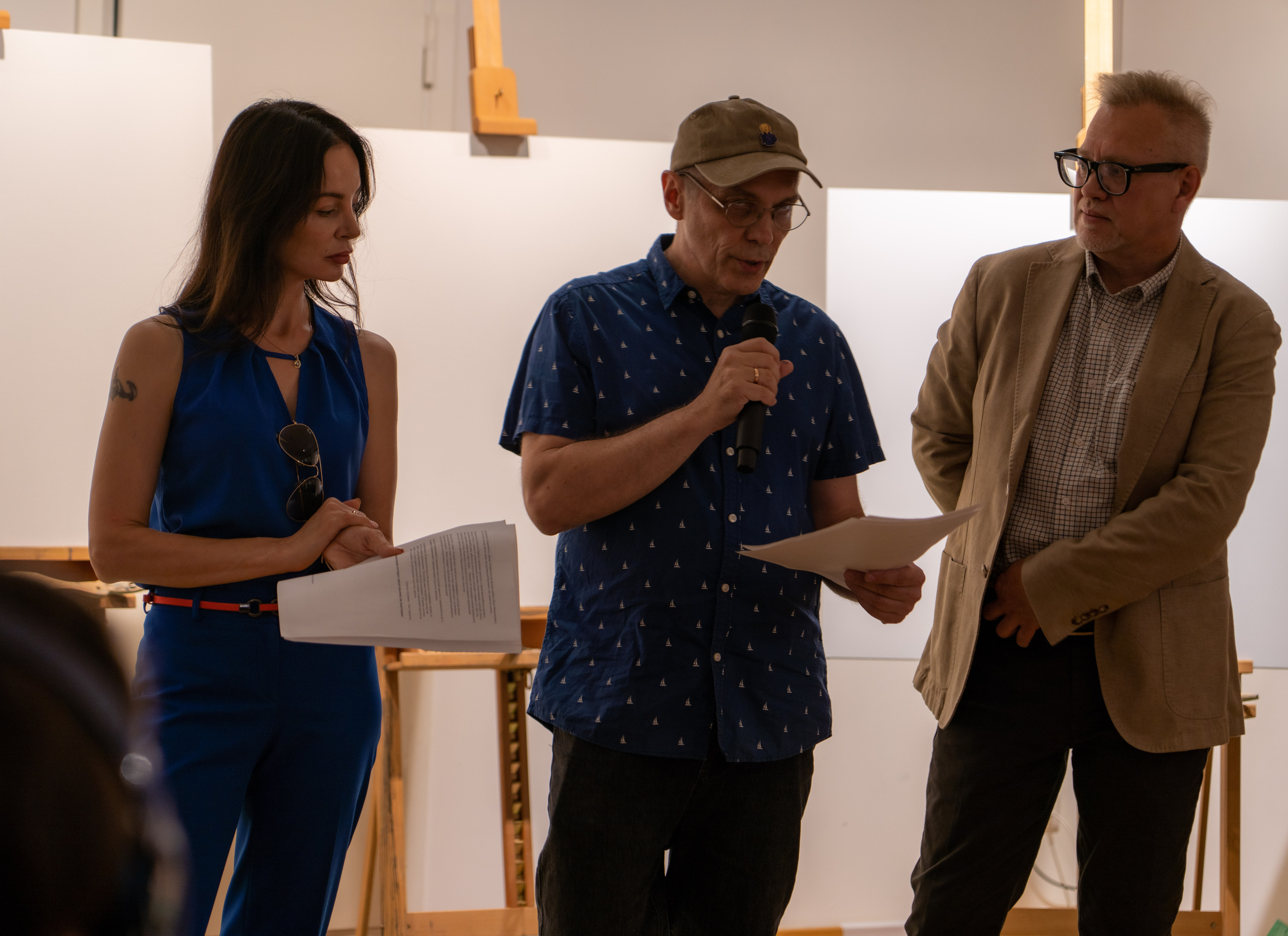 Художественная выставка. Фотограф Михаил Стенин