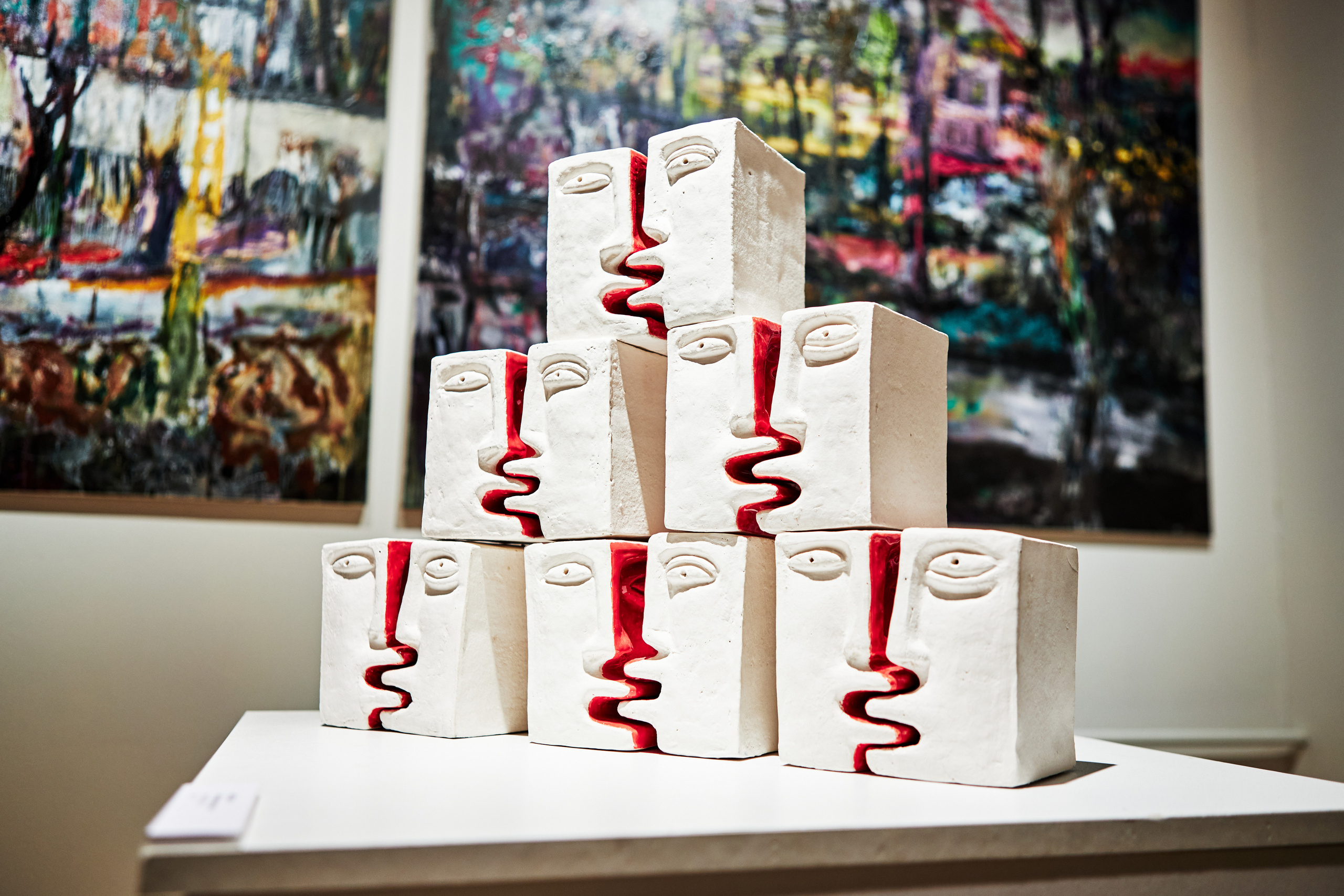 Художественная выставка. Фотограф Михаил Стенин