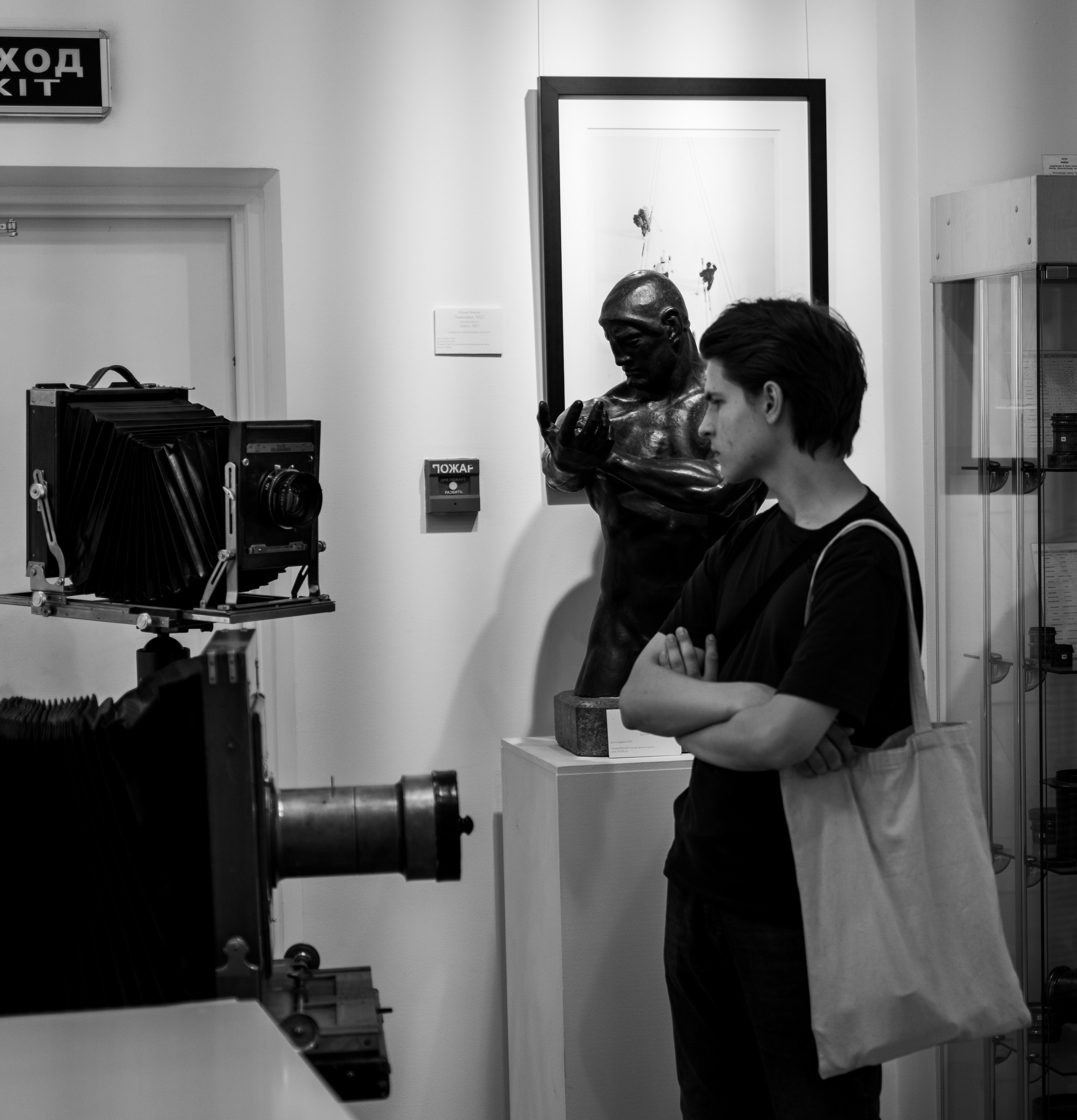 Художественная выставка. Фотограф Михаил Стенин