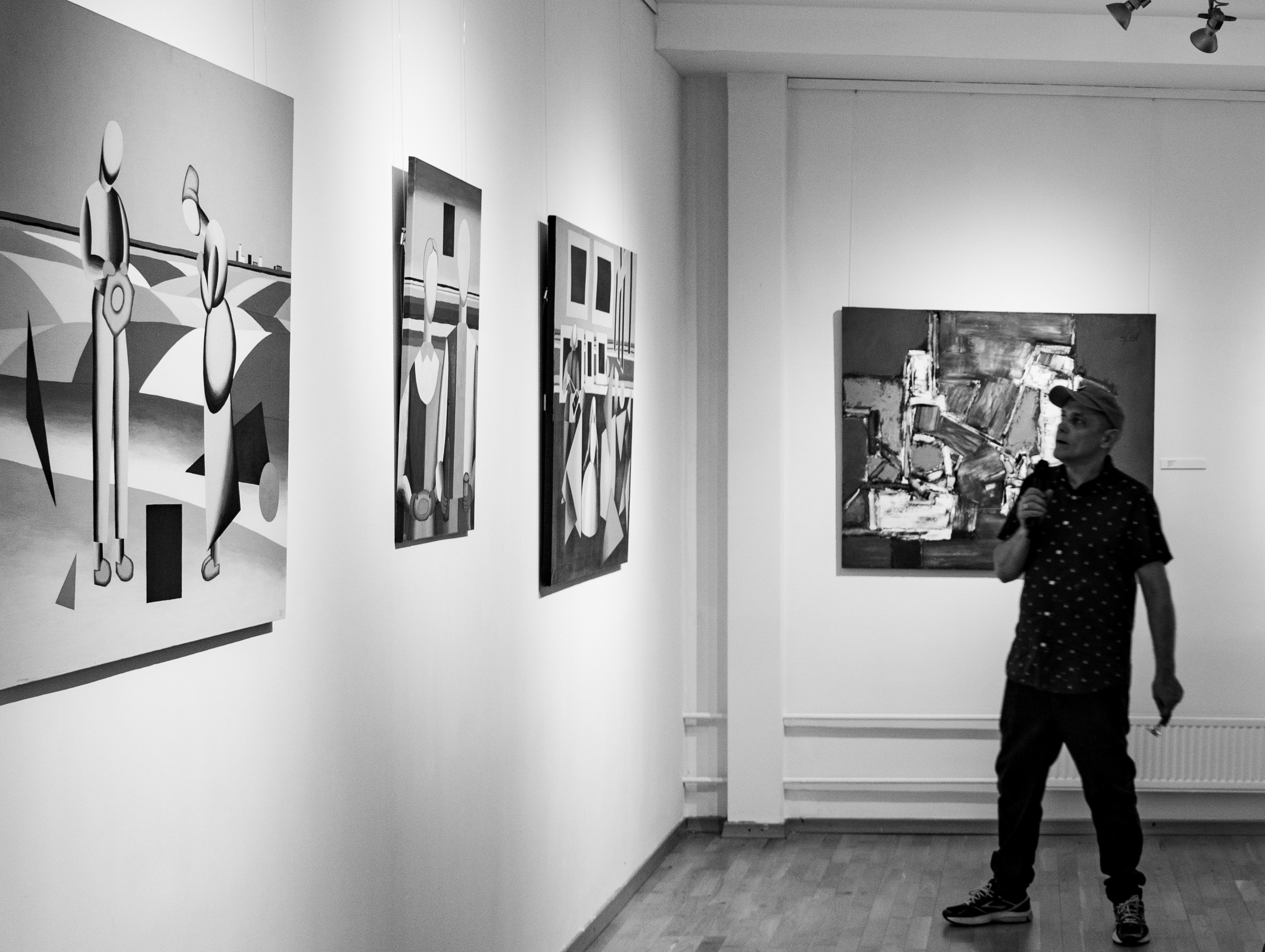 Художественная выставка. Фотограф Михаил Стенин