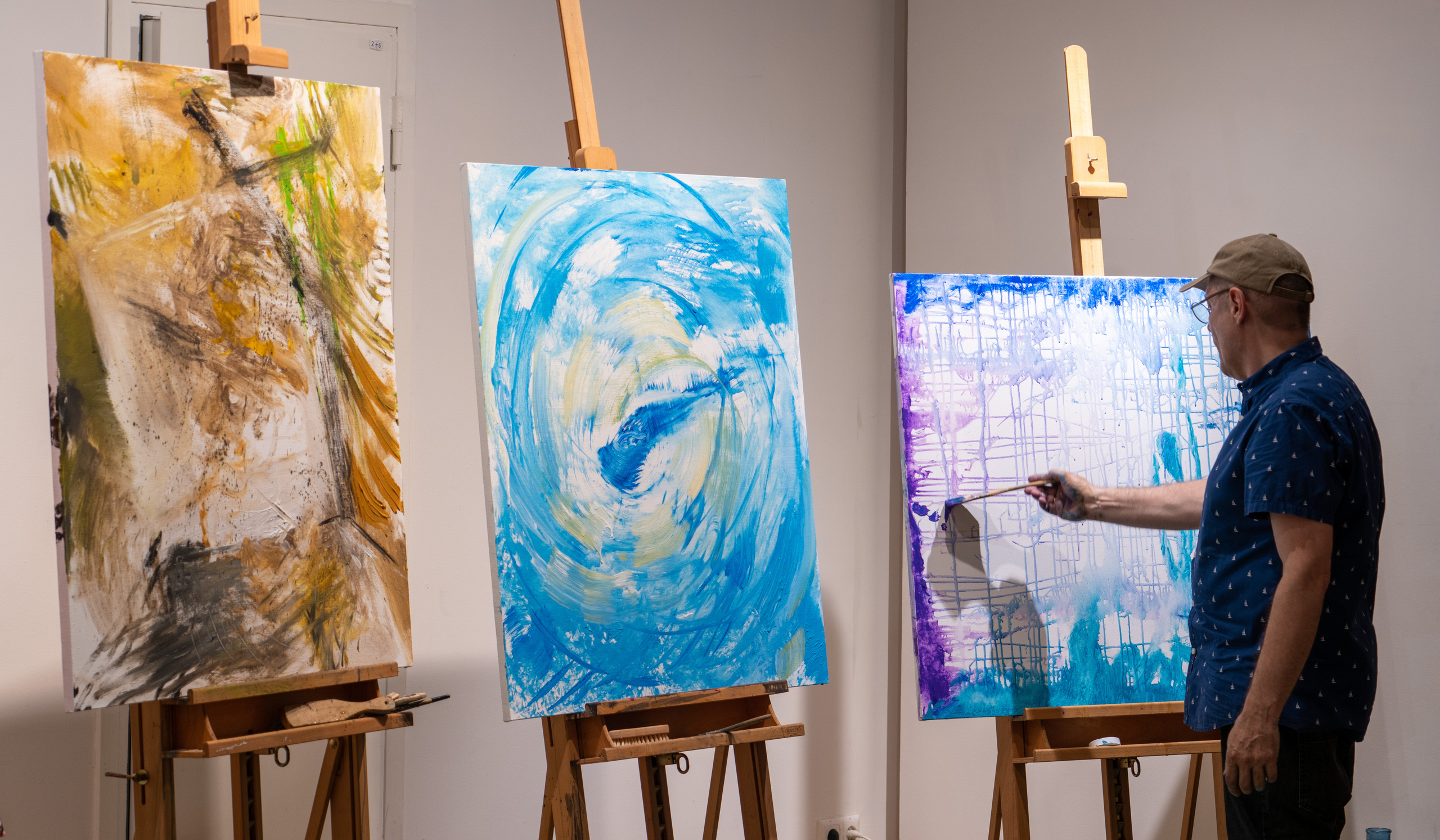 Художественная выставка. Фотограф Михаил Стенин