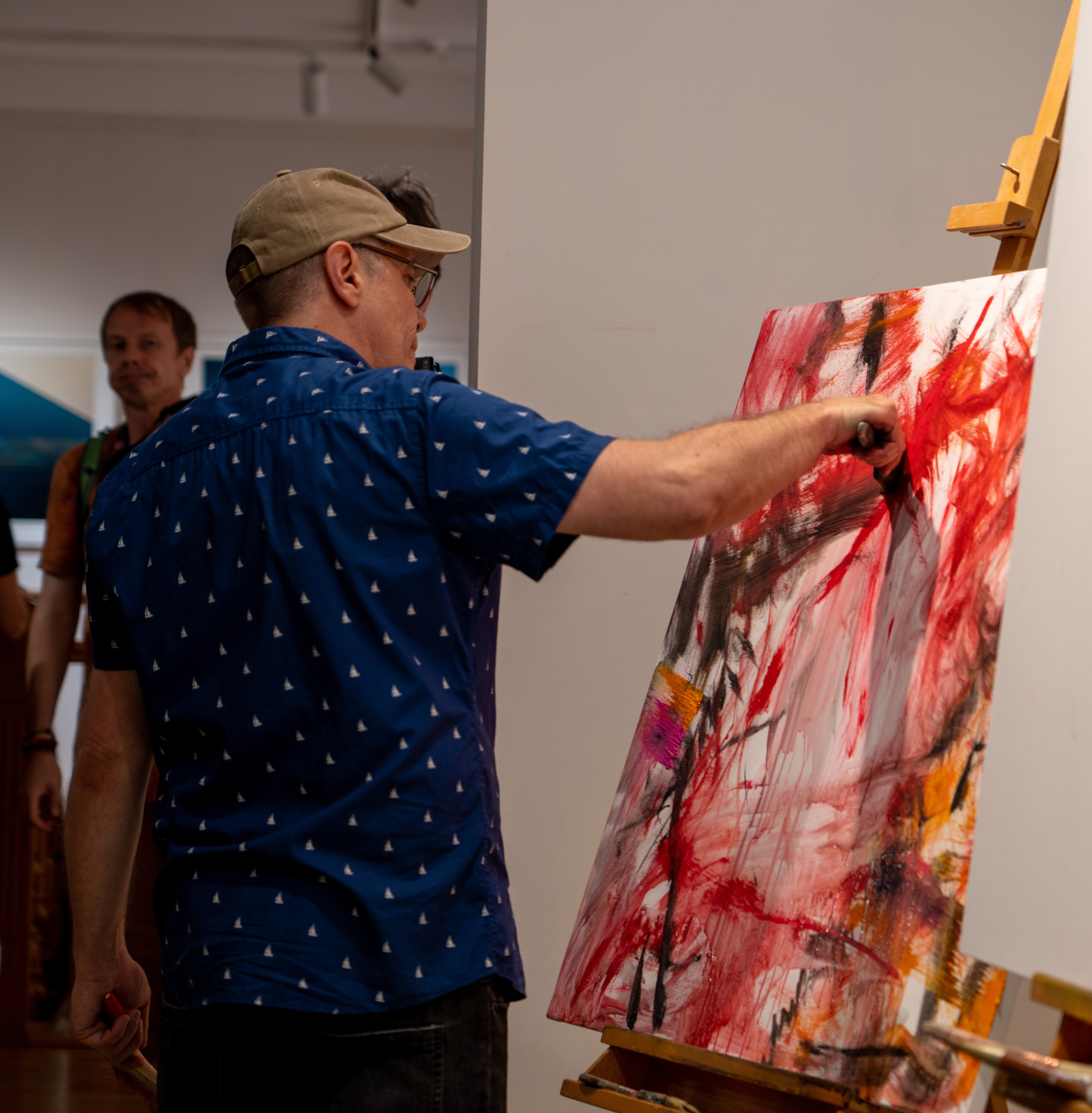 Художественная выставка. Фотограф Михаил Стенин