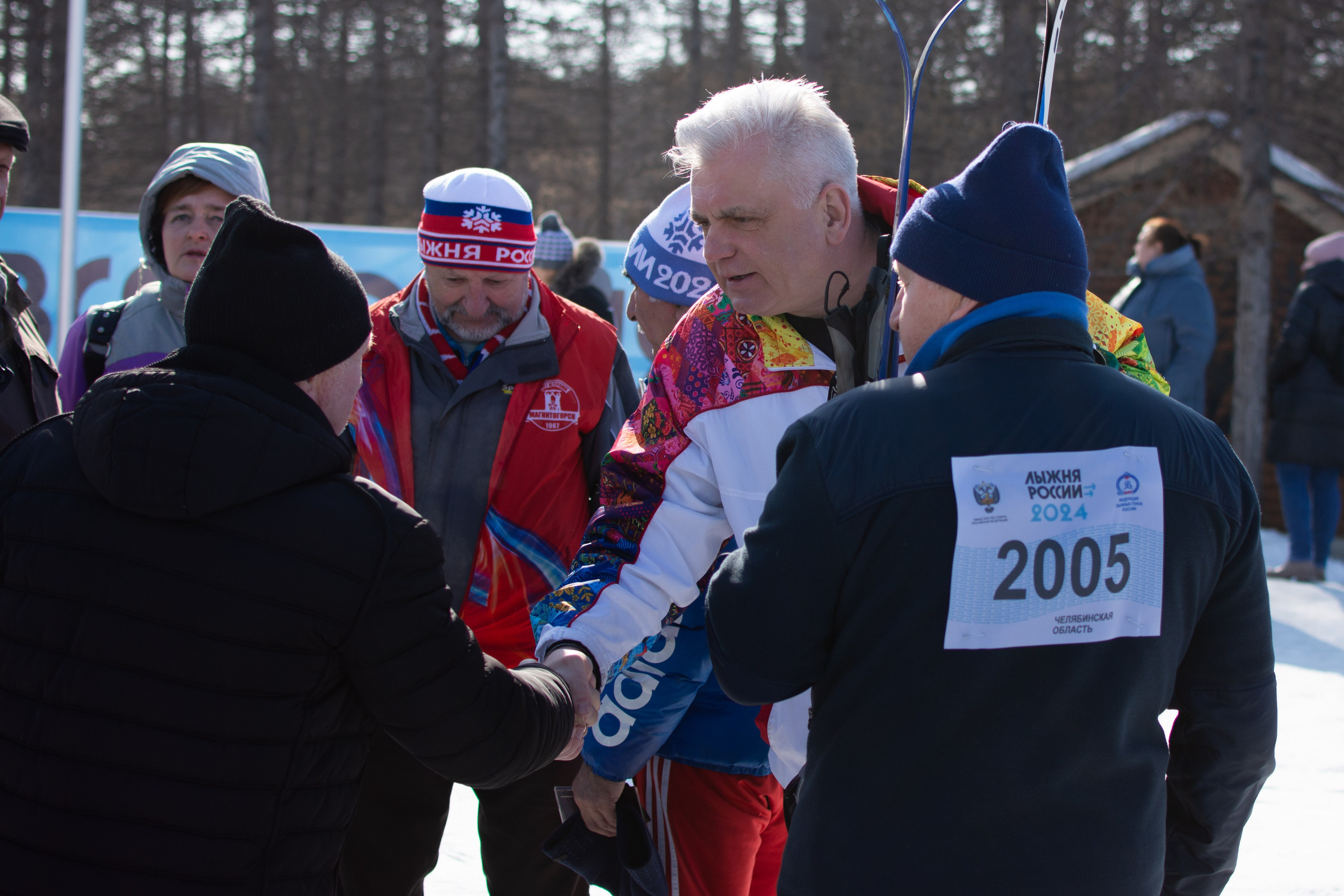 Лыжня Магнитогорск. Evgeniy Roslov